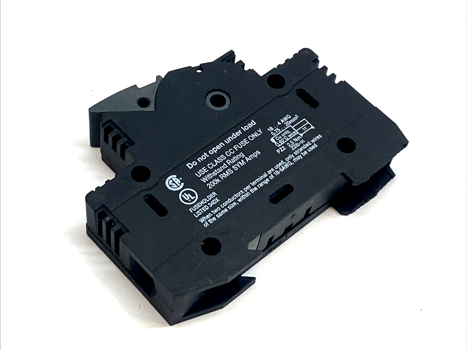 UK 10,3-CC | Phoenix Contact Fuse Terminal Block 600V 30A DIN Rail LOT OF 3 - Used - Maverick Industrial Sales