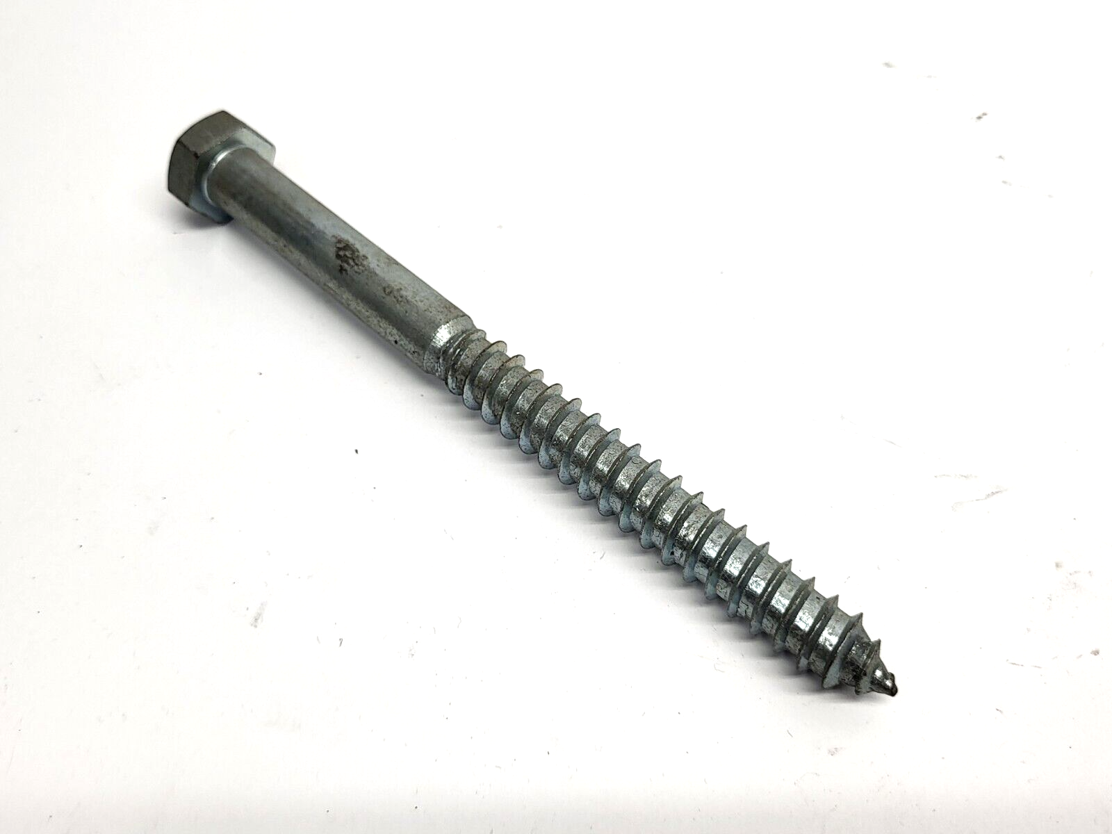 Hex Head Lag Screws 1/2 X 6" Zinc 87919445 LOT OF 15 - Maverick Industrial Sales