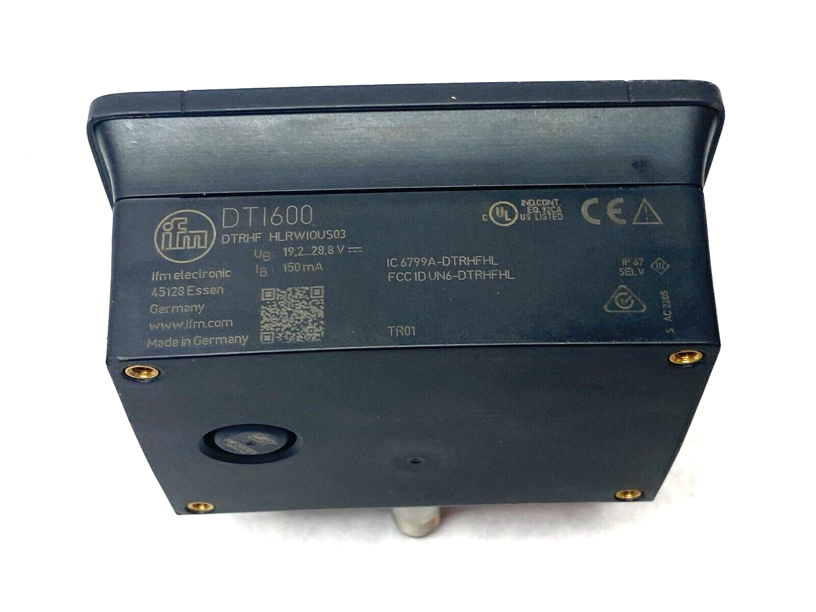 Ifm DTI600 RFID Write/Read Head DTRHF HLRWIOUS03 - Maverick Industrial Sales