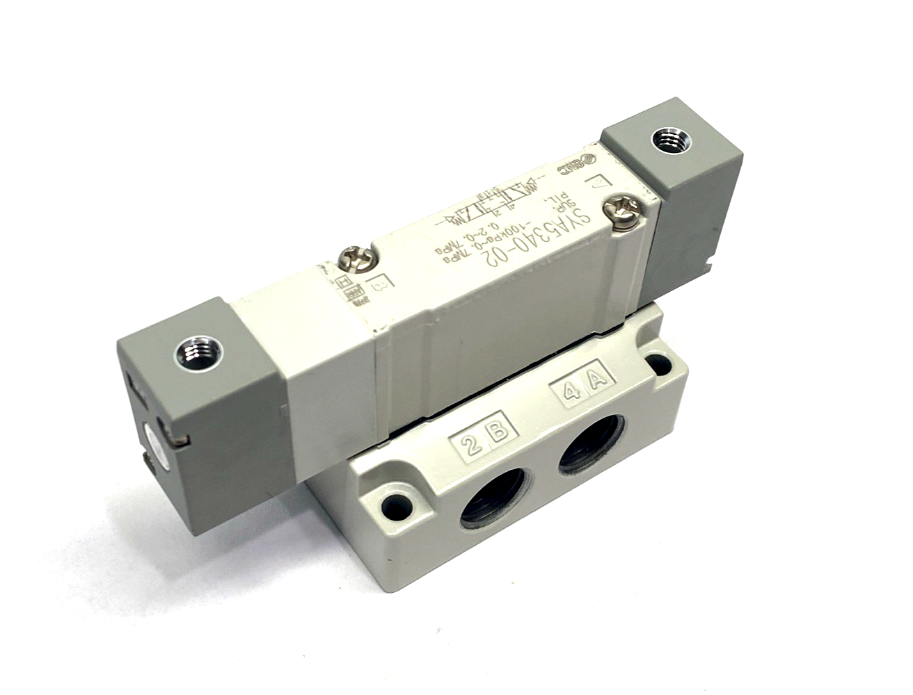 SMC SYA5340-02 5-Port Air Operated Valve - Maverick Industrial Sales