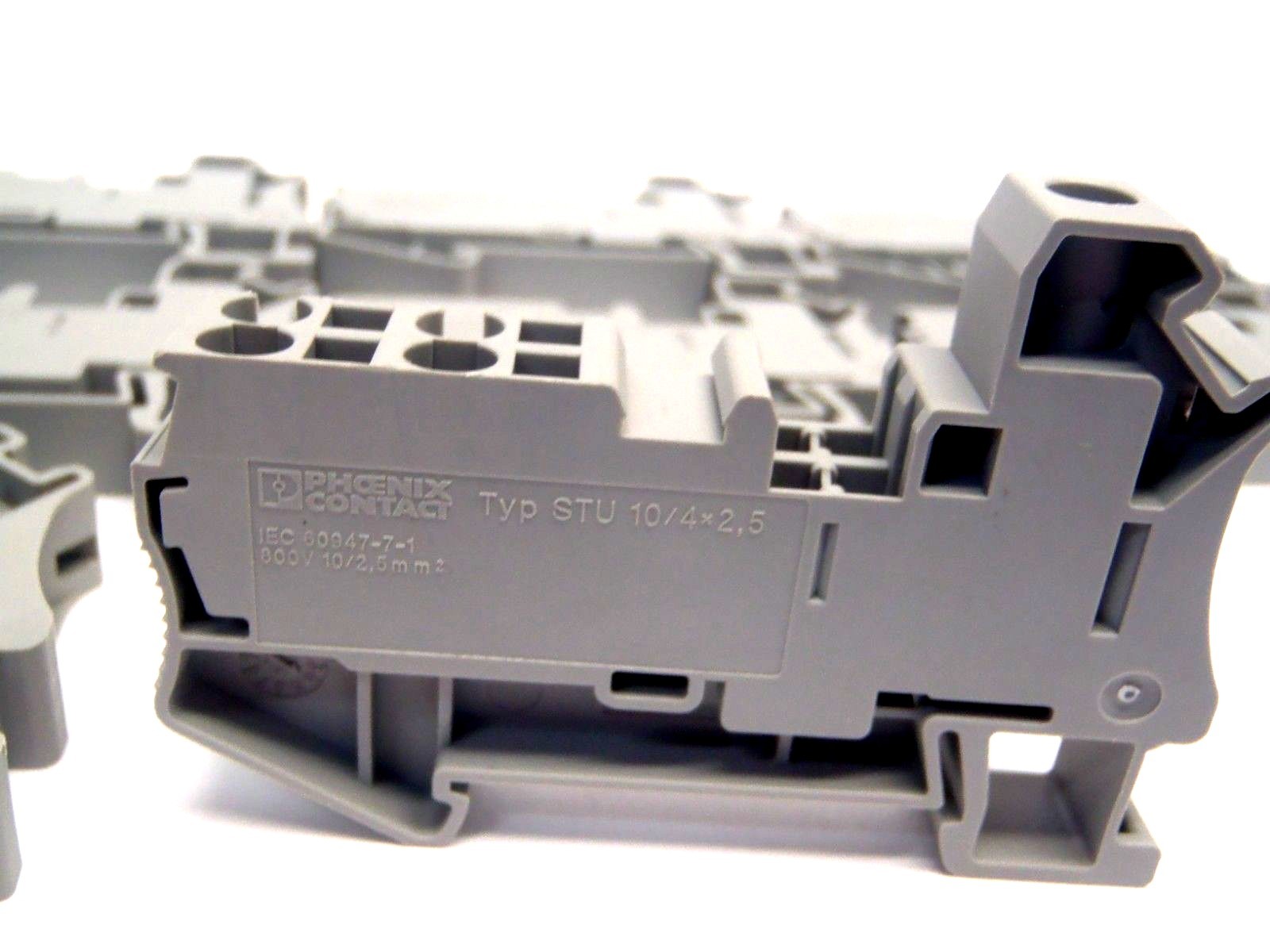 Phoenix Contact Typ STU 10/4*2,5 800V 10 2,5mm Terminal Blocks LOT OF 10 - Maverick Industrial Sales
