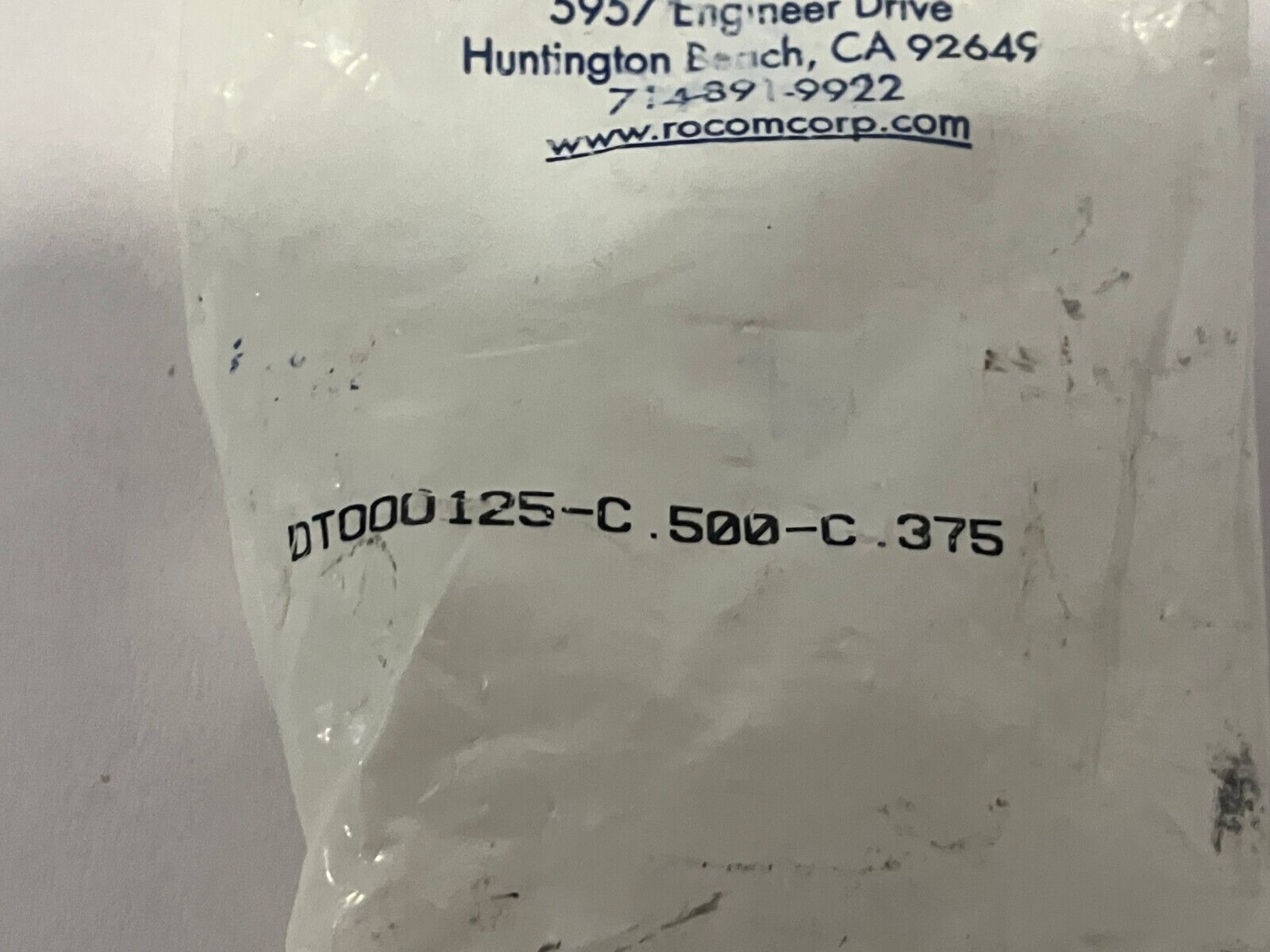 Rocom DTOOO125-C.500-C.375 Clamp Coupling - New – Open box - Maverick Industrial Sales