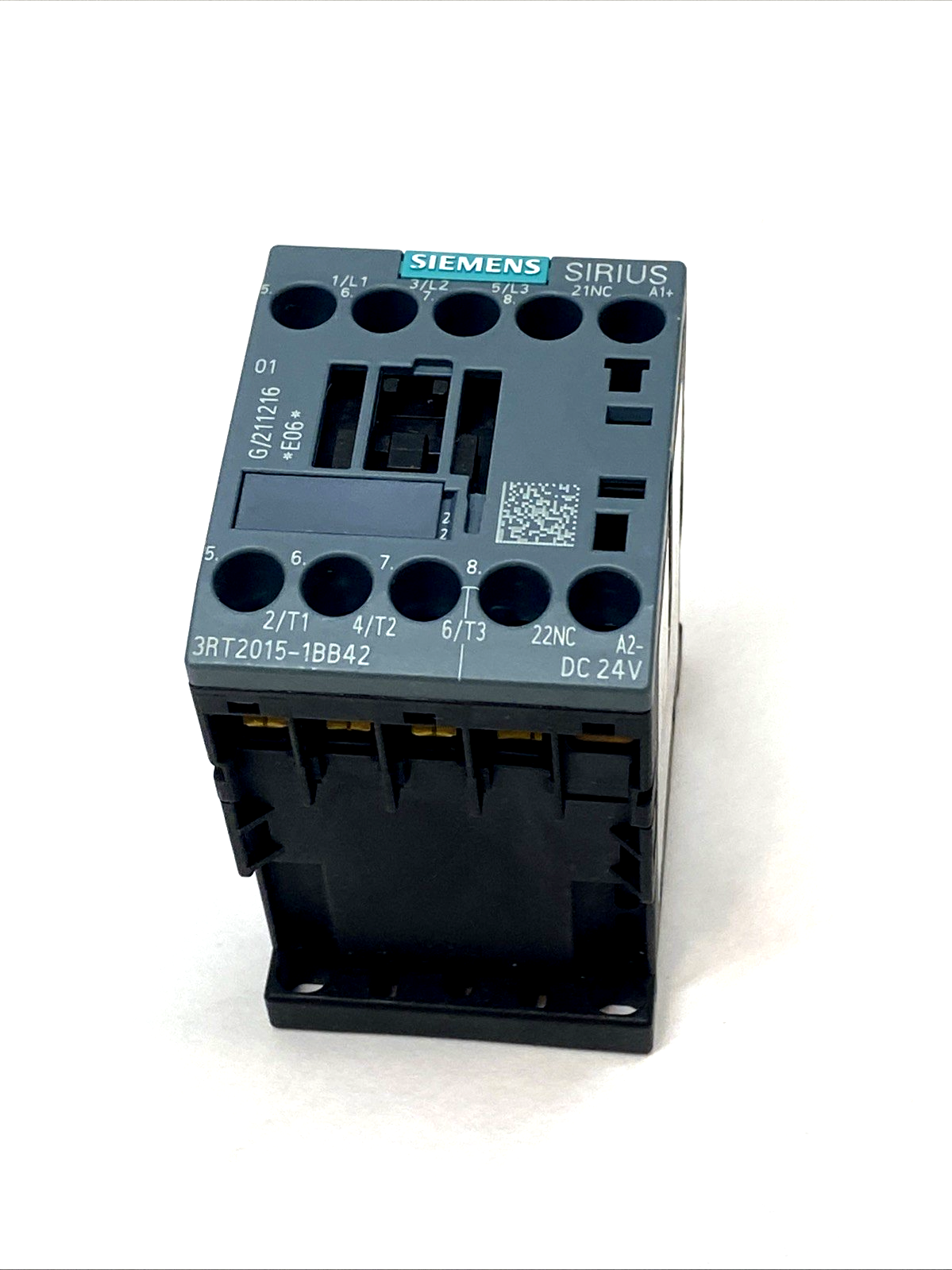 Siemens 3RT2015-1BB42 SIRIUS 3-Pole AC Contactor 24VDC 18A Motor Starter - Maverick Industrial Sales