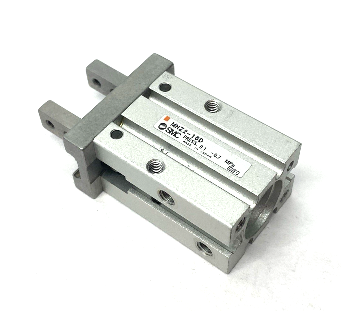 SMC MHZ2-16D 2-Finger Parallel Gripper, Double Acting, 16mm Bore - Maverick Industrial Sales