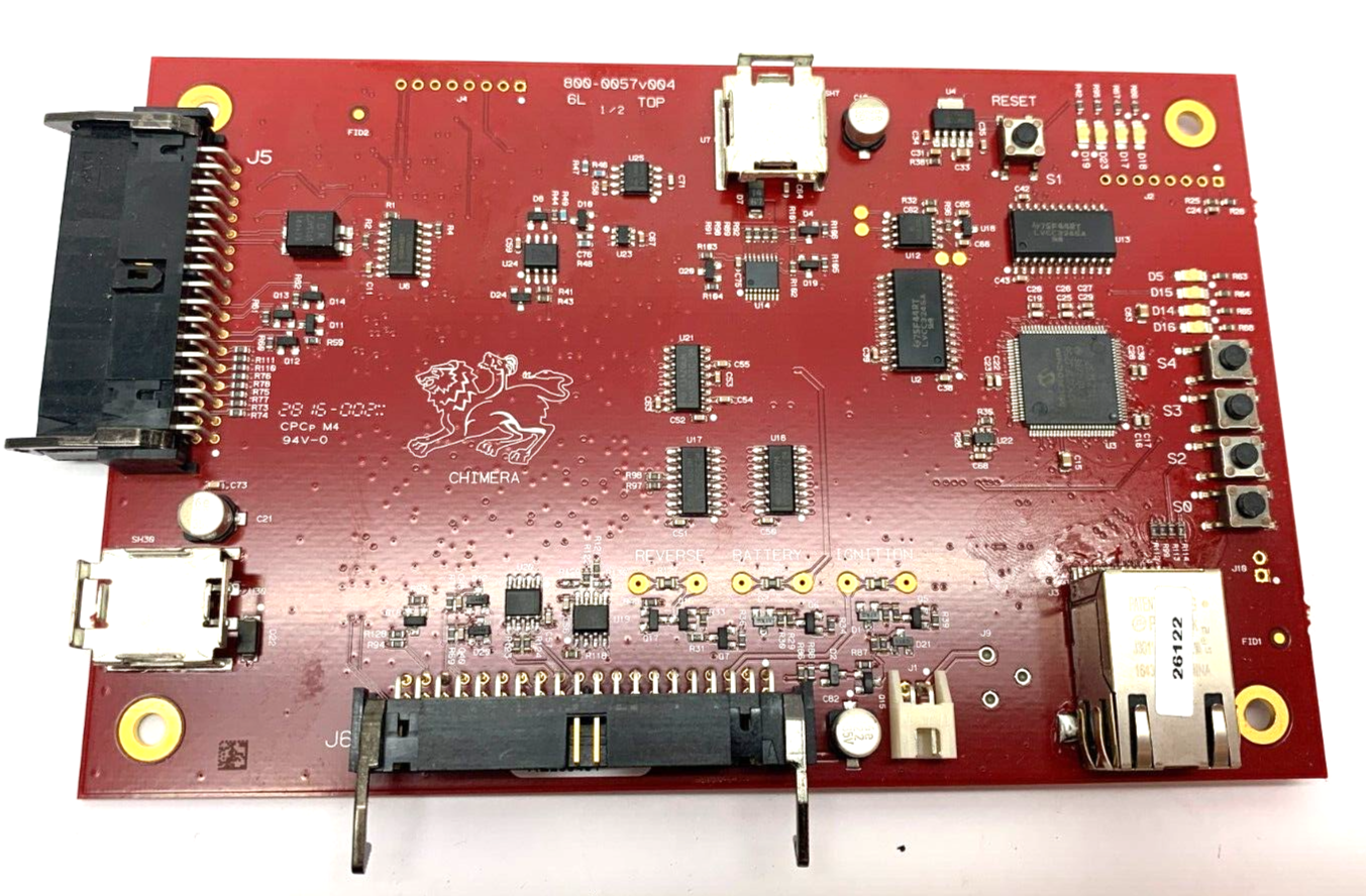 800-0057v004 | Chimera PCB Control Board CPCp M4 94V-0 - Used - Maverick Industrial Sales