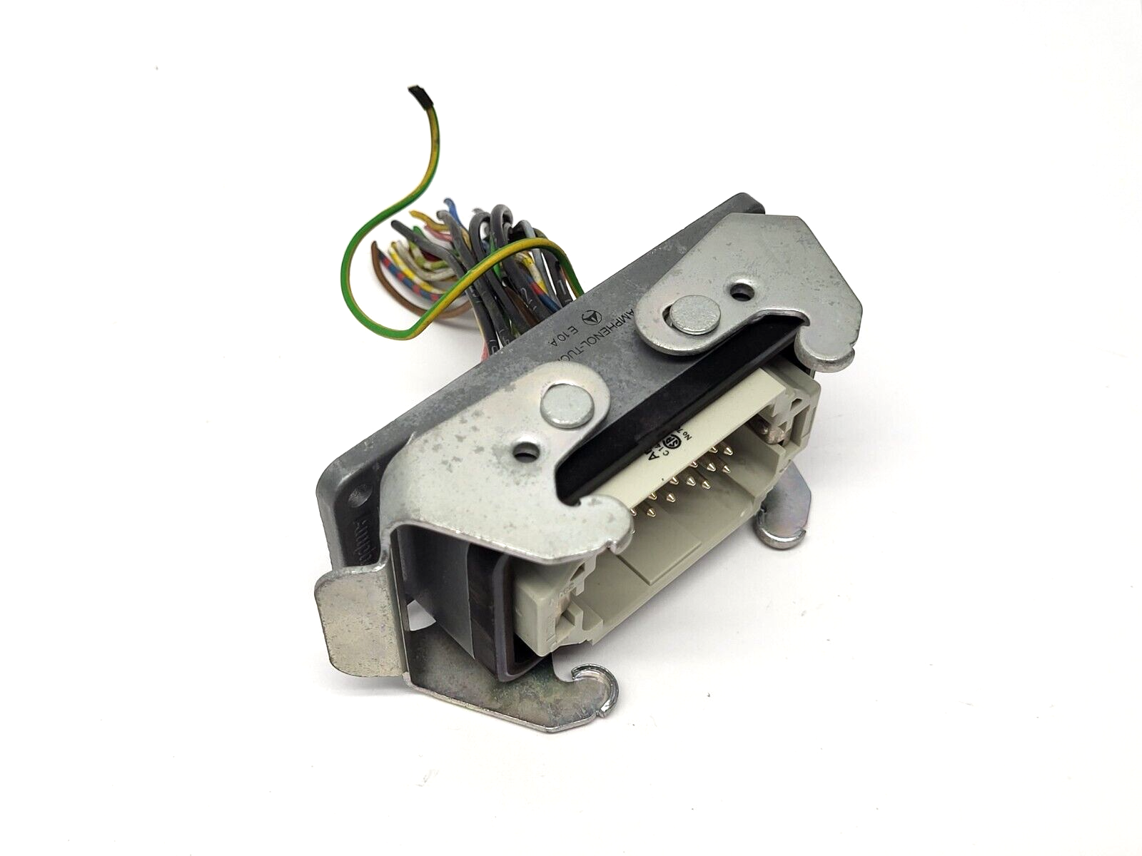 Amphenol C 146 042 0009 Male Connector w/ E10A Heavy Duty Hood - Maverick Industrial Sales