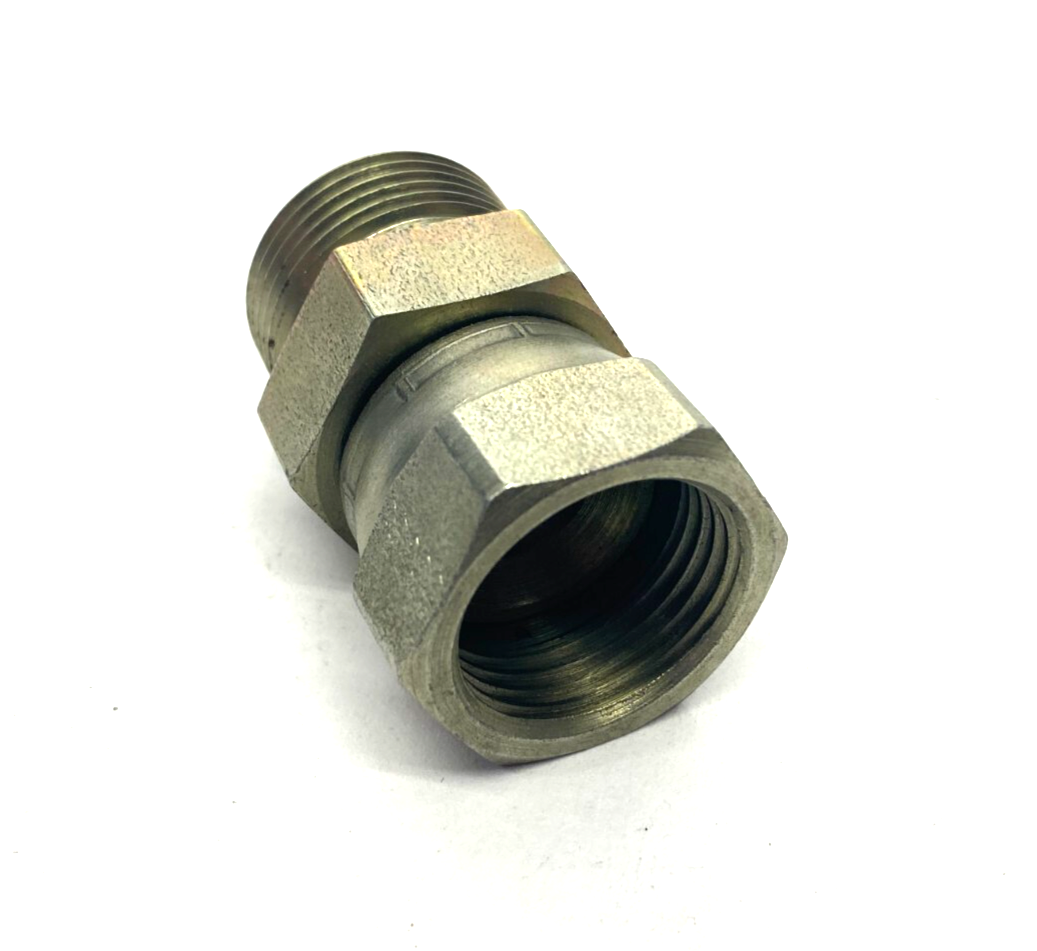 Parker 16-12 LOHL6-S Seal-Lok ORFS Straight Swivel Connector 1" to 3/4" - Maverick Industrial Sales