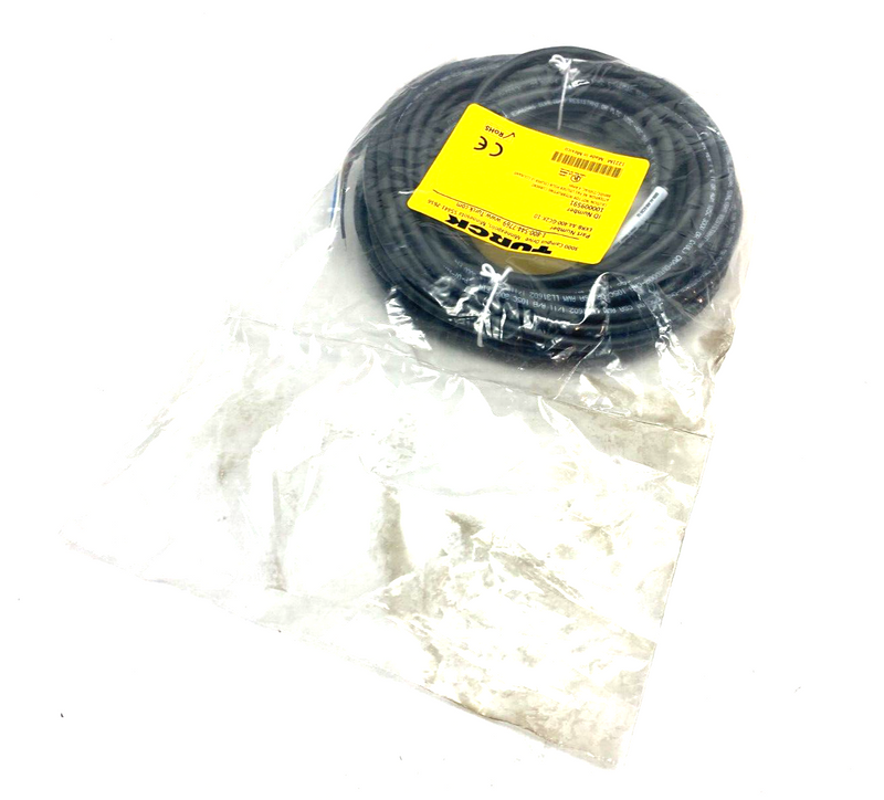 Turck EKRB -A4.400-GC2K-10 Actuator and Sensor Cordset Single Ended 100009591 - Maverick Industrial Sales