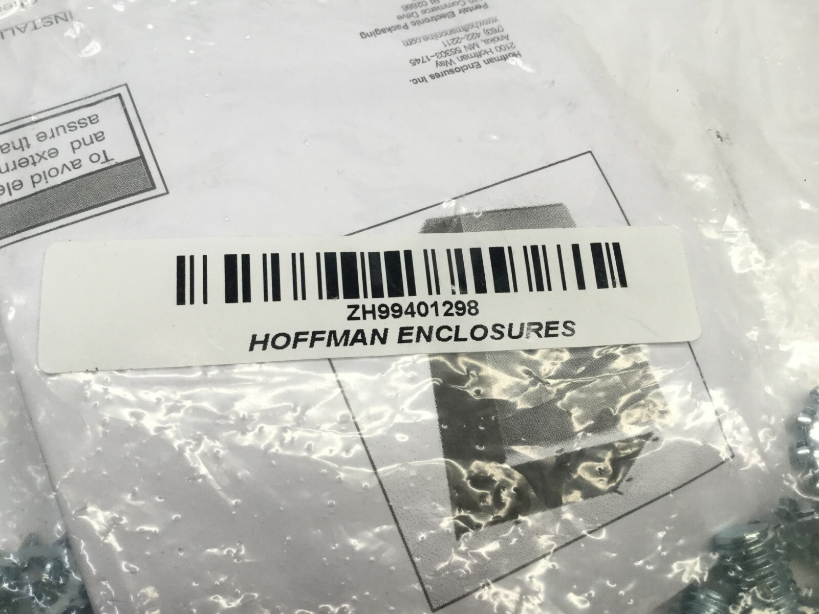 Hoffman ZH99401298 Floor Stand Hardware Kit 99401298 - Maverick Industrial Sales
