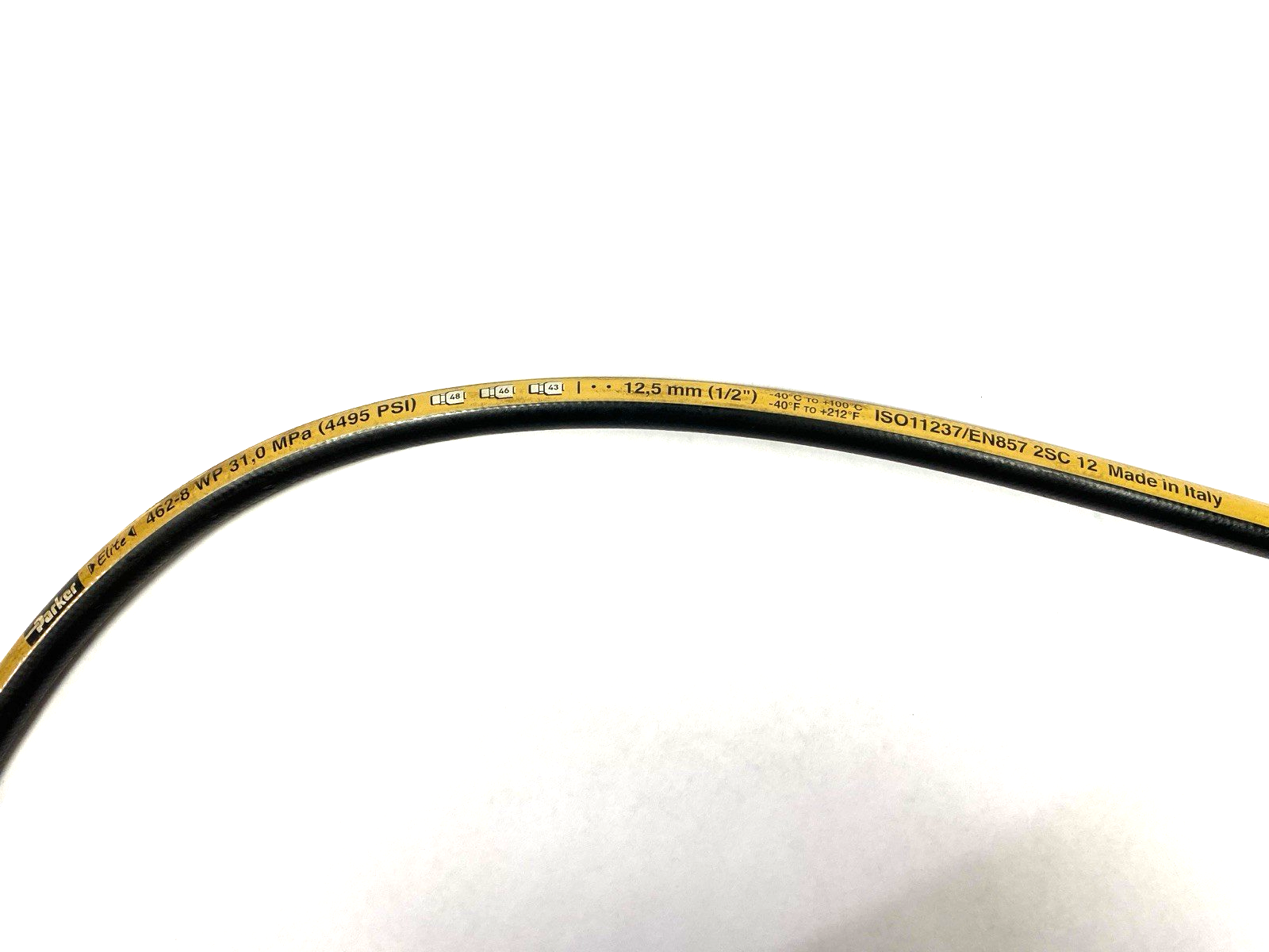 462-8 | Parker Parkrimp No-Skive Hose Medium Pressure 462/ST/TC EVO - Used - Maverick Industrial Sales