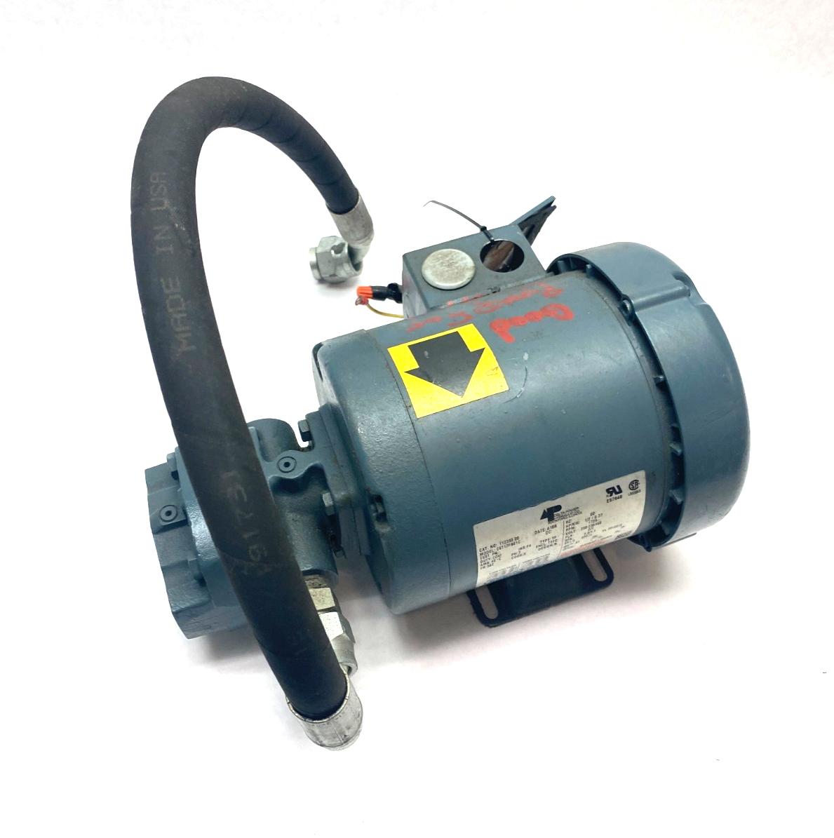 Leeson 112350.00 3-Phase Hydraulic Pump Motor 1/2HP 1725rpm C6T17FB61C - Maverick Industrial Sales
