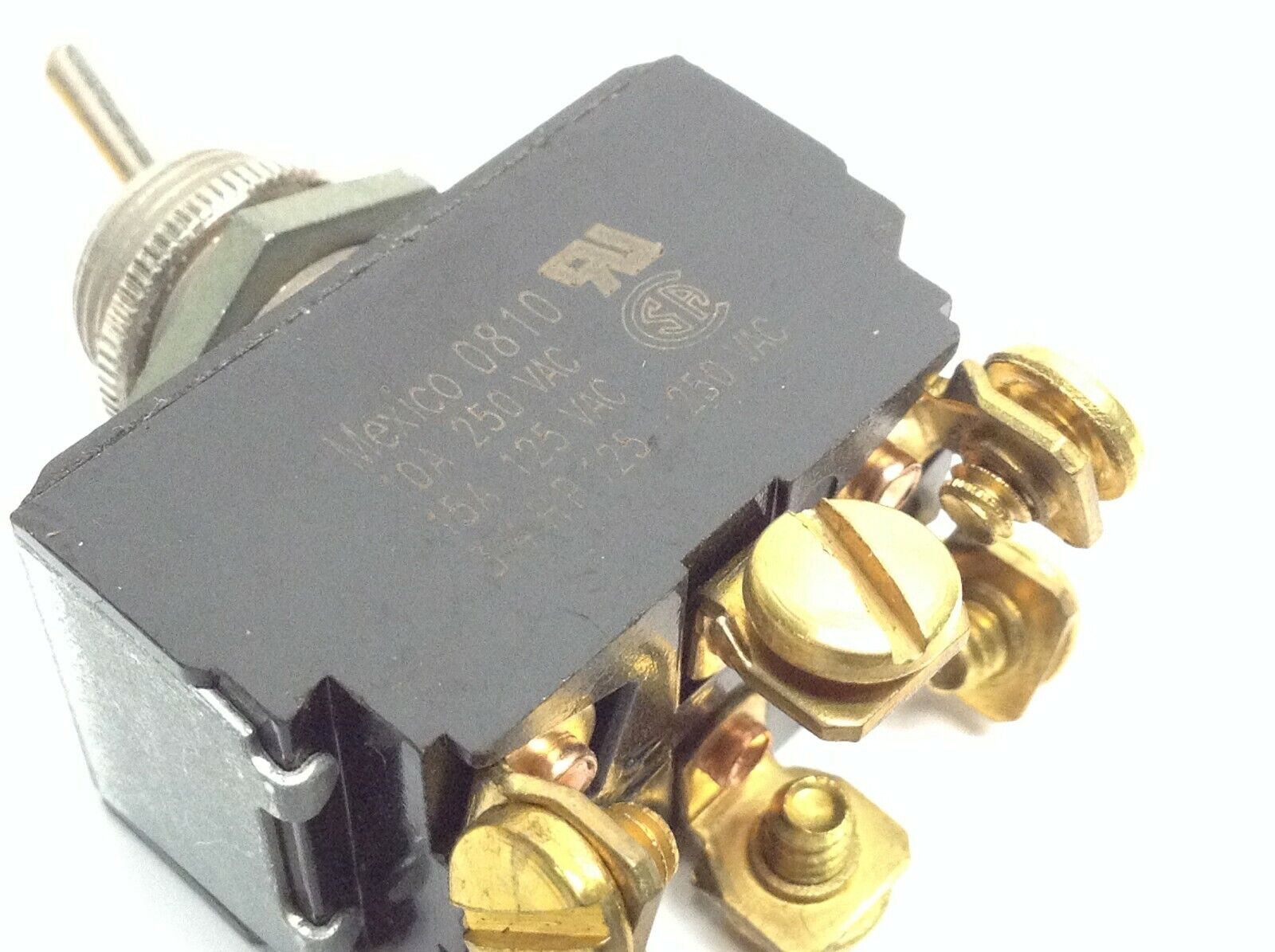 Eaton Cutler Hammer 0810 3 Position Switch 6 Terminal 10A 250 15A 125VAC 3/4HP - Maverick Industrial Sales