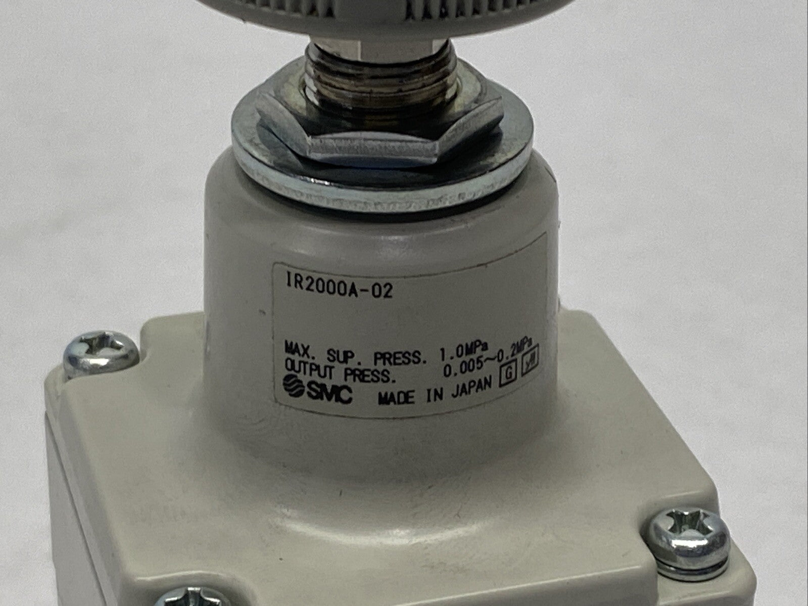 SMC IR2000A-02 Pneumatic Low Flow Precision Regulator 1/4" NPT - Maverick Industrial Sales