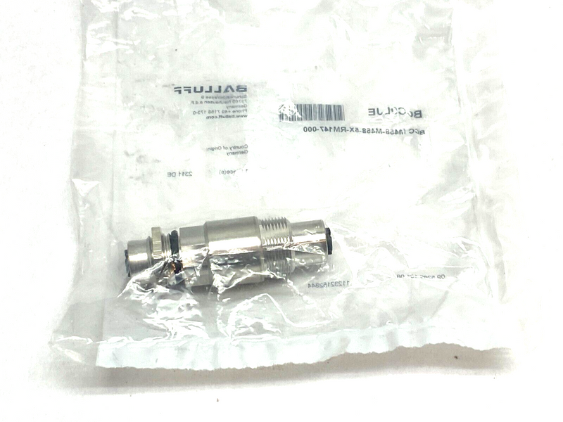 Balluff BCC0LJE Bulkhead Connector M12 X-Coded BCC M458-M458-5X-RM147-000 - Maverick Industrial Sales