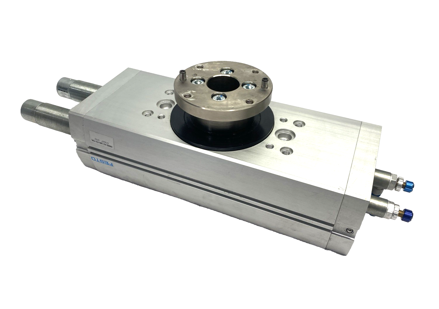 Festo DRRD-63-180-FH-Y9A Semi-Rotary Drive 63mm Size 180 Deg. Rotation 574407 - Used - Maverick Industrial Sales