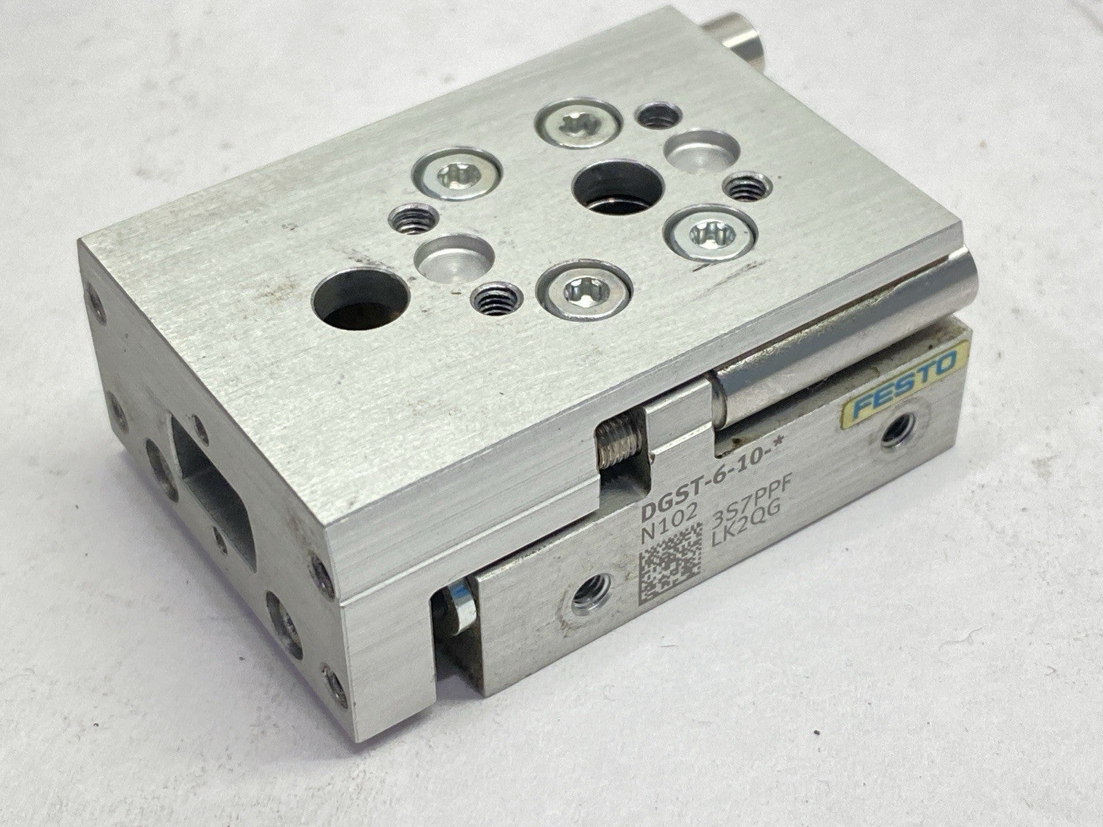 Festo DGST-6-10-PA Pneumatic Mini Slide Actuator 6mm Bore 10mm Stroke 8085105 - Maverick Industrial Sales