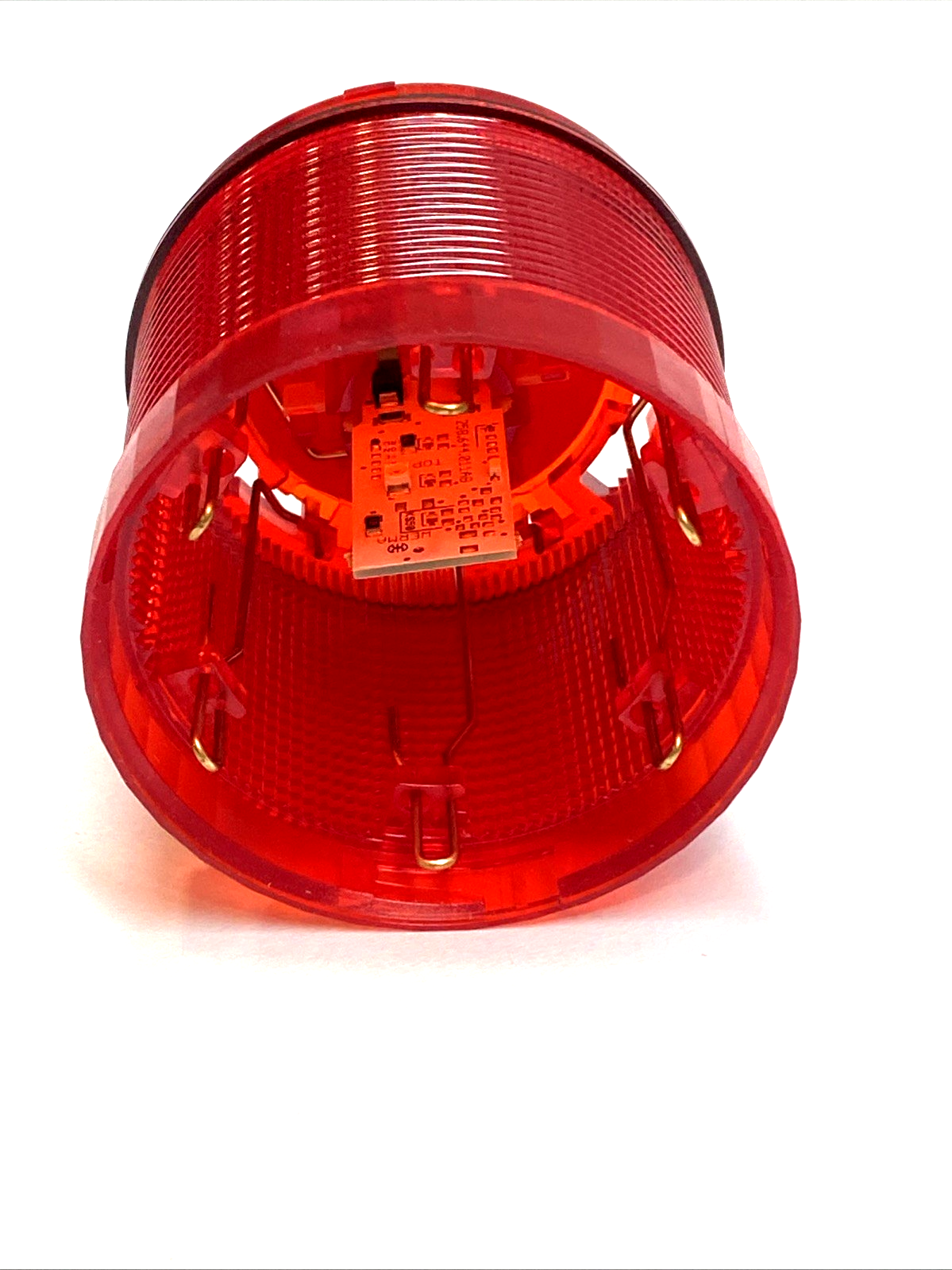 Siemens 8WD4 420-5AB Red LED Signal Tower Light 24V AC/DC LOT OF 3 - Maverick Industrial Sales