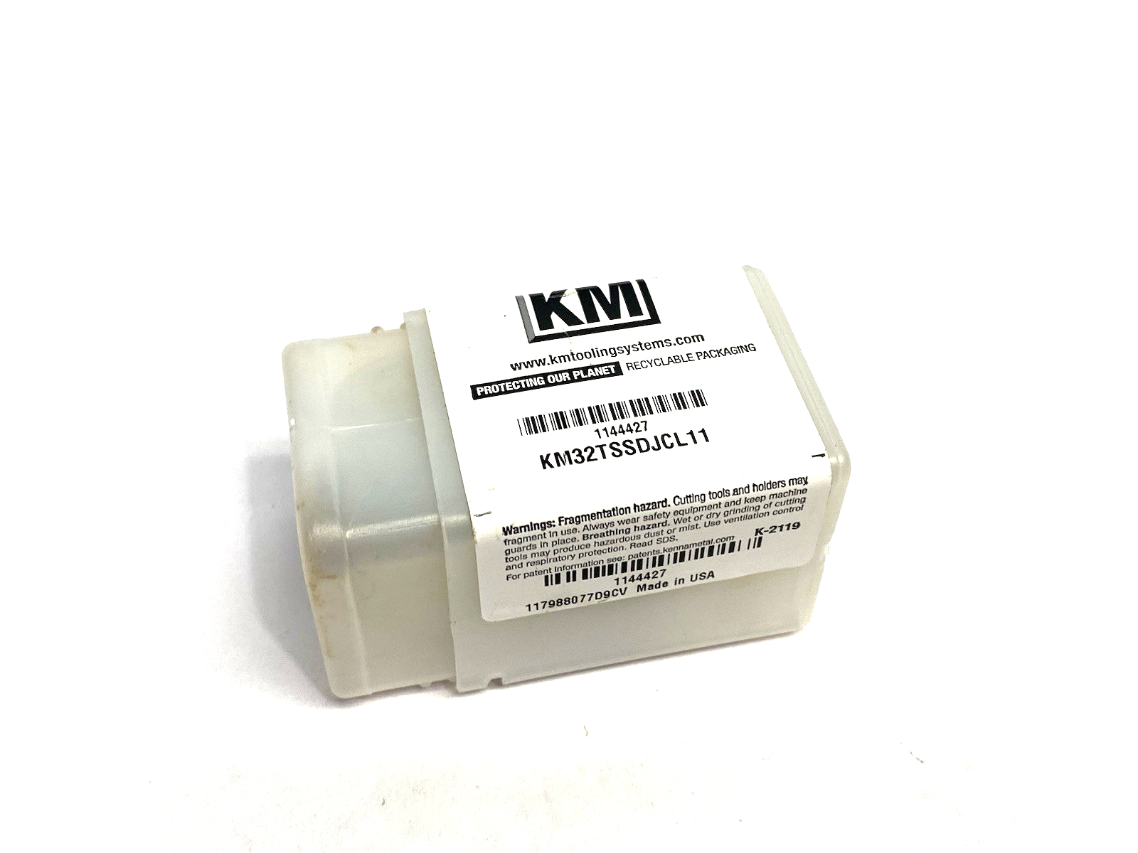 1144427 | Kennametal Screw-On SDJC 93° Cutting Unit (S-Clamping OD) KM32TSSDJCL11 - New – Open box - Maverick Industrial Sales