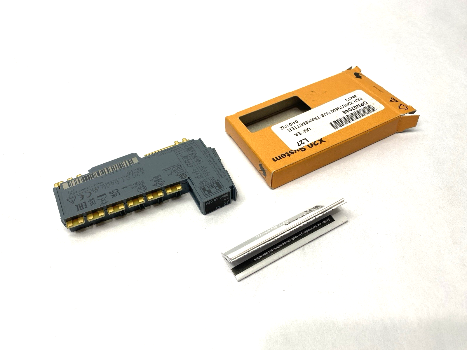 X20BT9400 | B&R Automation Rev. D0 X2X Link Bus Transmitter - New – Open box - Maverick Industrial Sales
