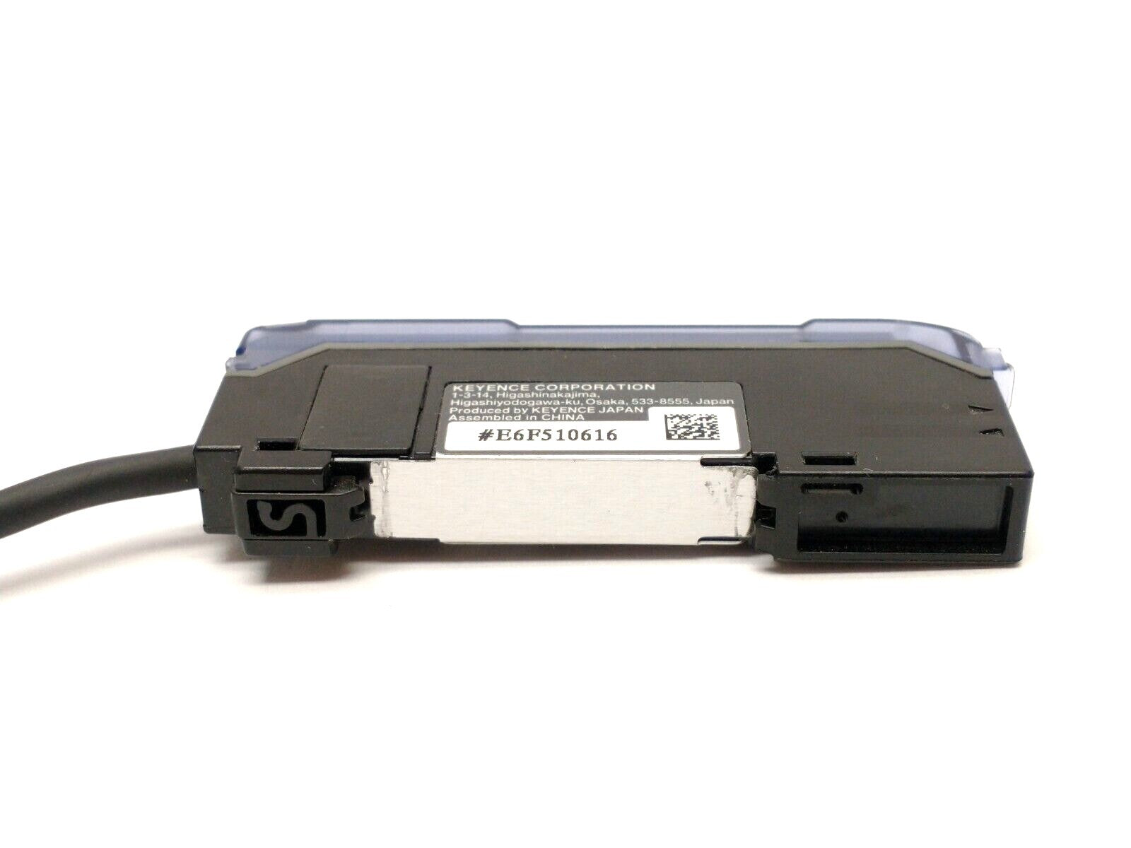 Keyence FS-V21RP Fiber Amplifier Main Unit PNP 3-Pin Male Connector 27" Cable - Maverick Industrial Sales