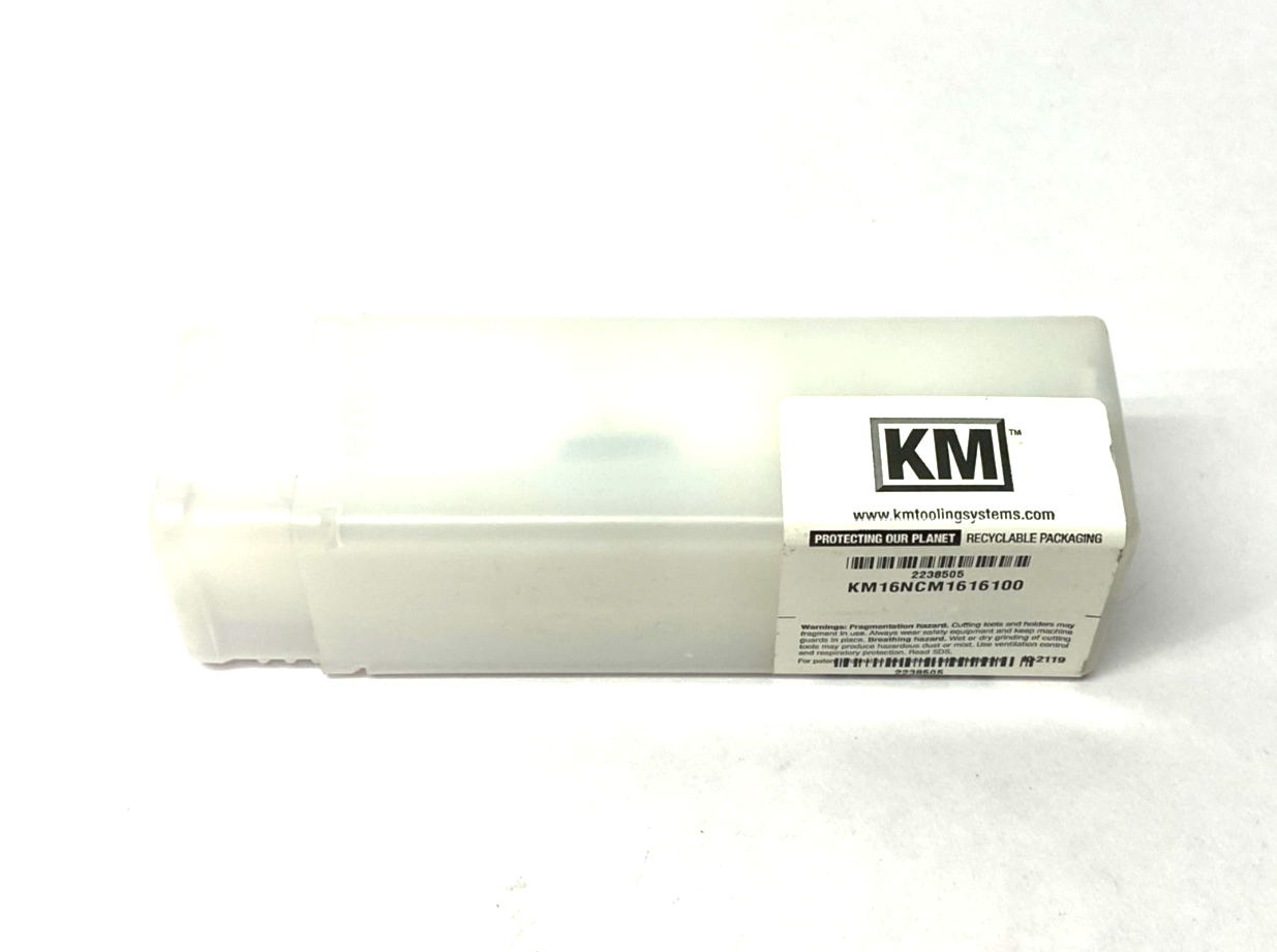 2238505 | Kennametal KM Micro™ Clamping Unit NCM Square Shank KM16NCM1616100 - New - Maverick Industrial Sales