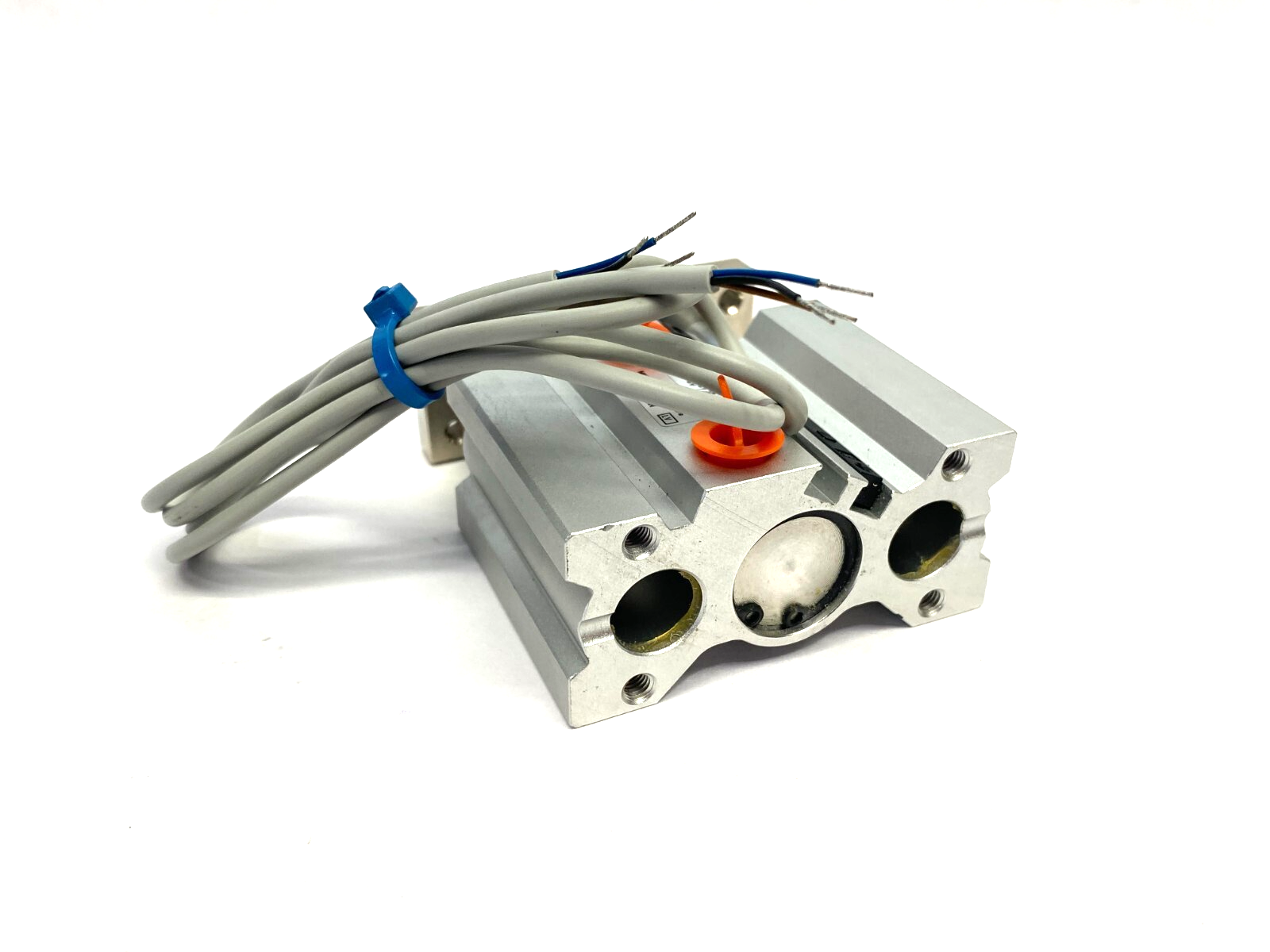 SMC MGQM20-20-Y7P Guided Pneumatic Cylinder Slide Bearing 20mm Stroke - Maverick Industrial Sales