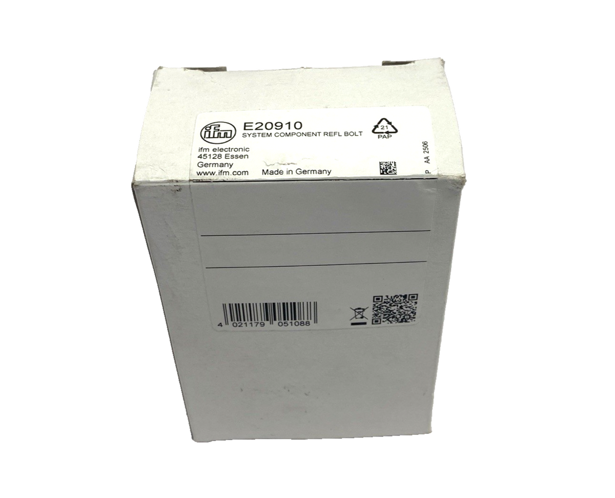 E20910 | ifm Mounting Set For Reflectors SYSTEM COMPONENT REFL BOLT - New – Open box - Maverick Industrial Sales