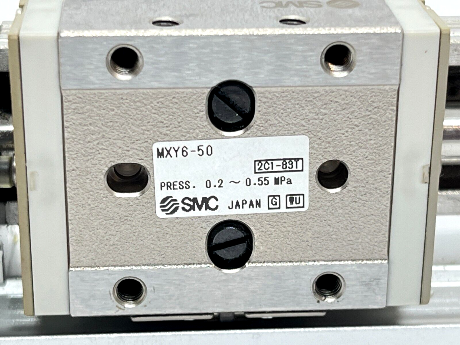 MXY6-50 | SMC Compact Slide Table 6mm Bore 50mm Stroke - Used - Maverick Industrial Sales