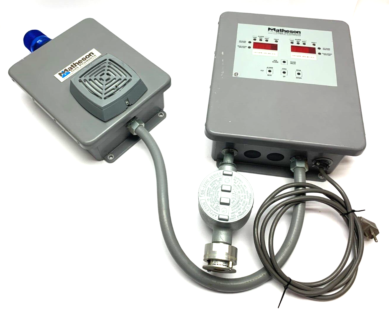 Matheson Gas SP202 & 9928SP Channel Gas Monitoring Alarm Controller SM95-0 - Maverick Industrial Sales