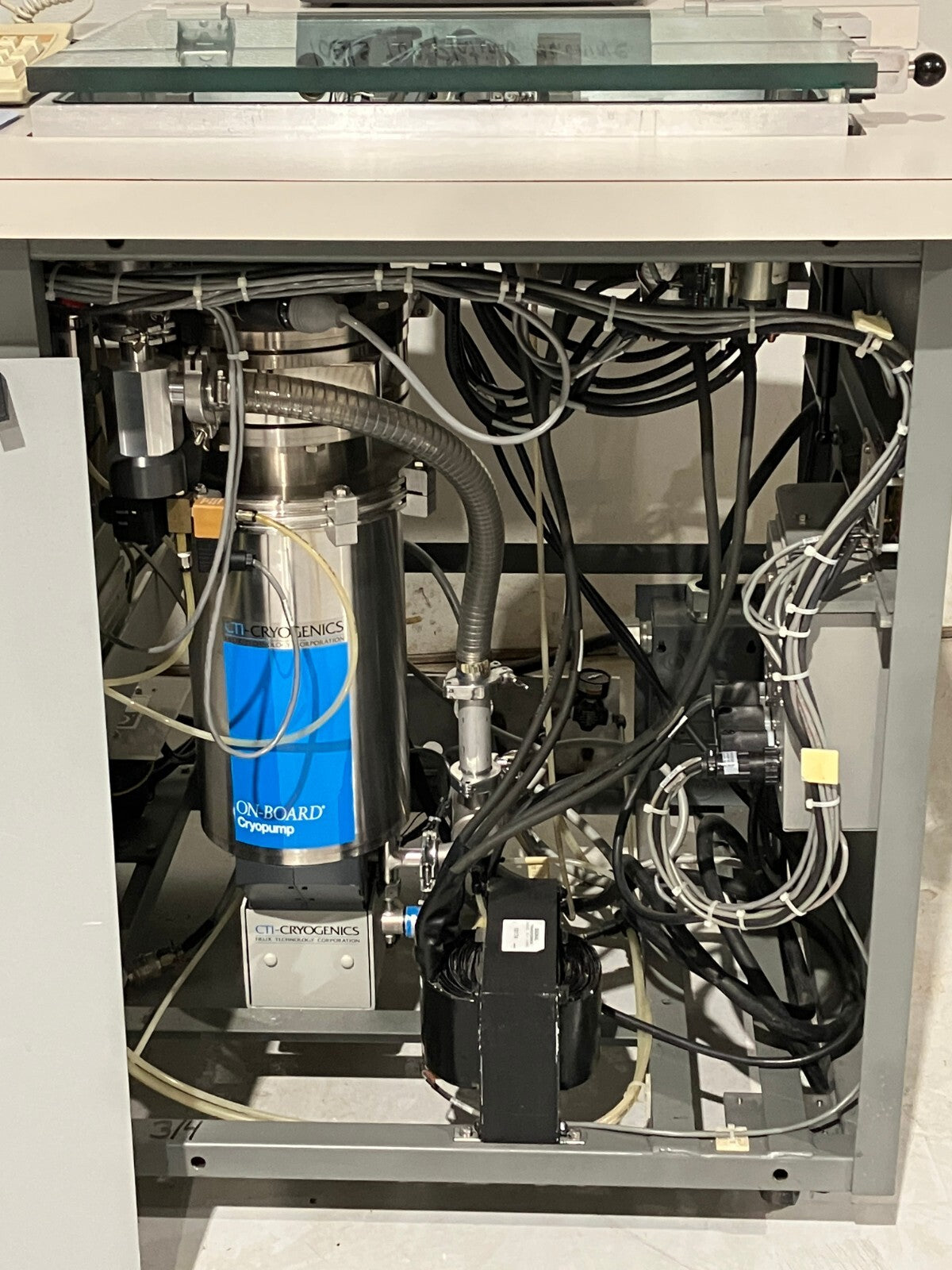 MTP-1000 | Transat Quartz Crystal Plating System CTI On-Board 8 Cryopump - Used - Maverick Industrial Sales