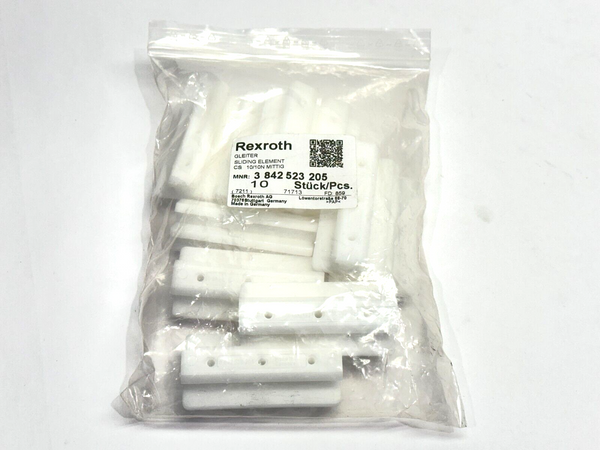 Bosch Rexroth 3842523205 Sliding Element 10/10N MITTIG PKG OF 10 - Maverick Industrial Sales