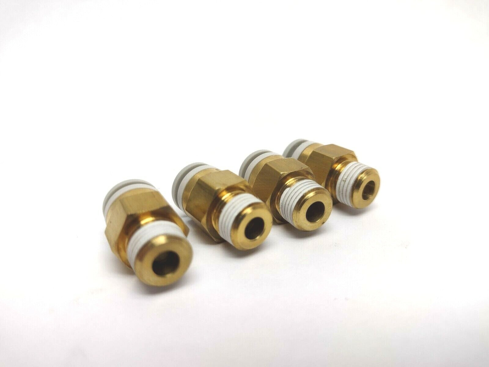 SMC KQ2H06-01S KQ2 One Touch Fitting LOT OF 4 - Maverick Industrial Sales