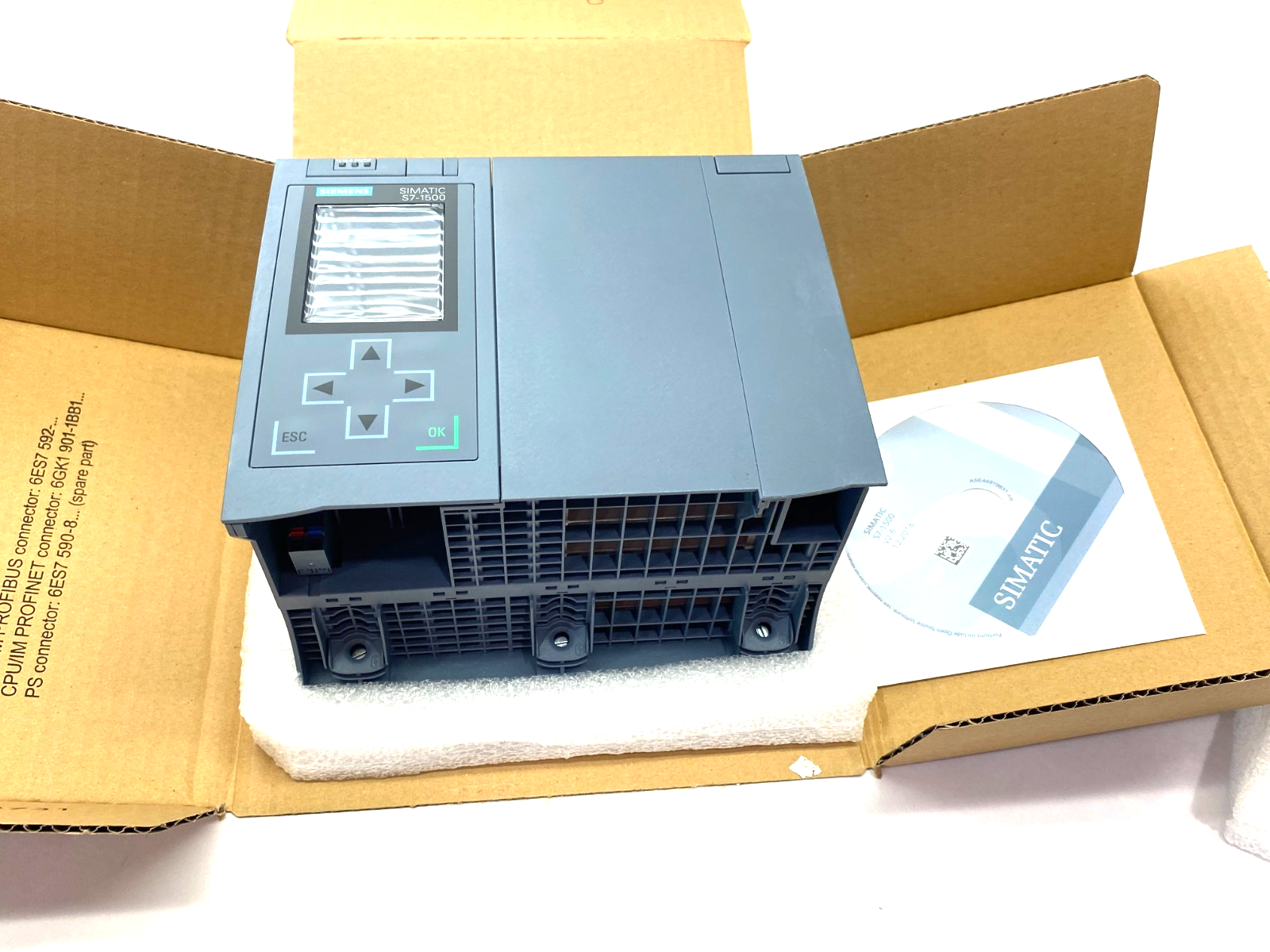Siemens 6ES7 518-4AP00-0AB0 SIMATIC S7-1500 CPU Unit, 1518-4 PN/DP - Maverick Industrial Sales