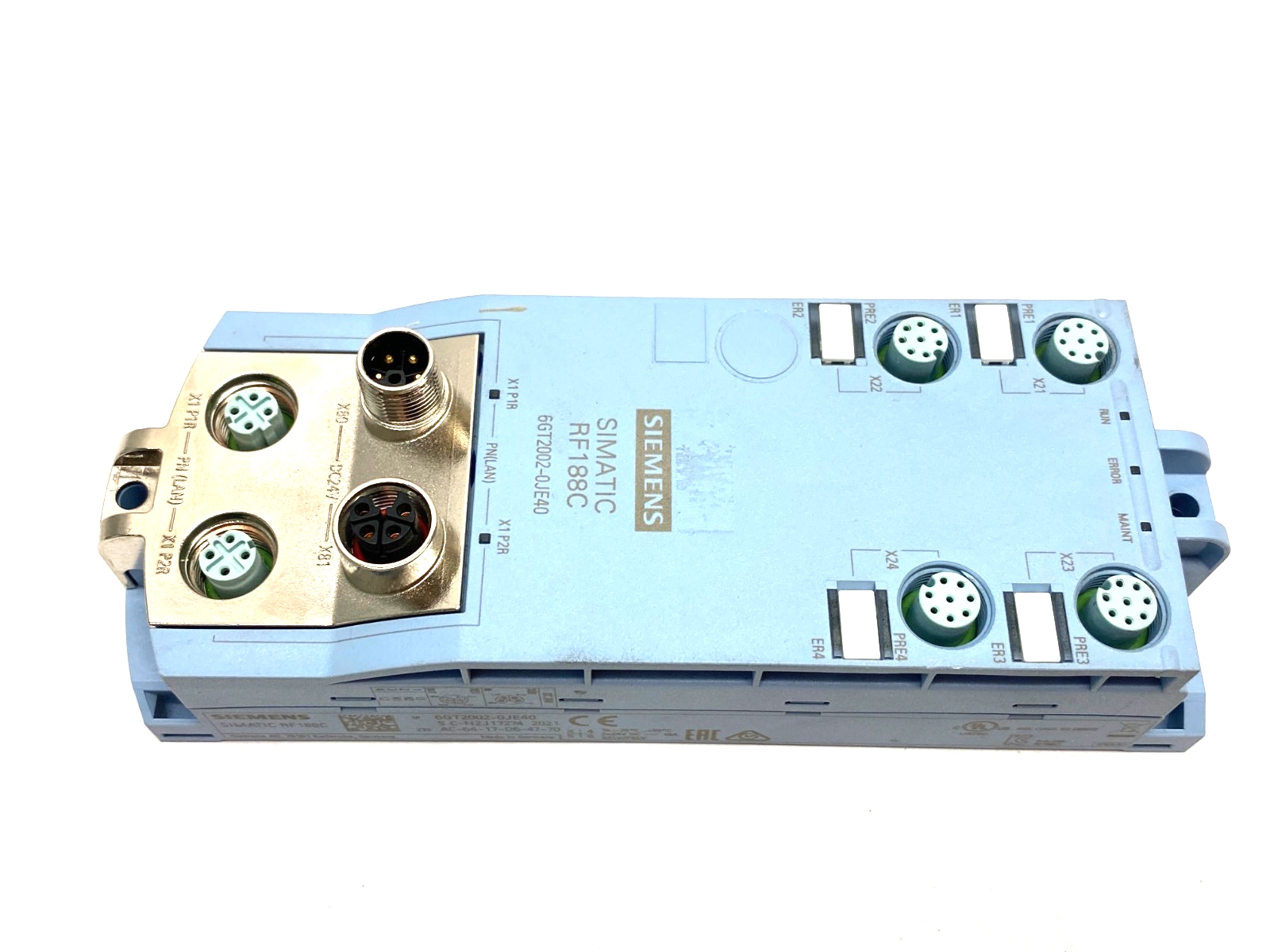 6GT2002-0JE40 | Siemens SIMATIC RF188C Communication Module for RFID - Used - Maverick Industrial Sales