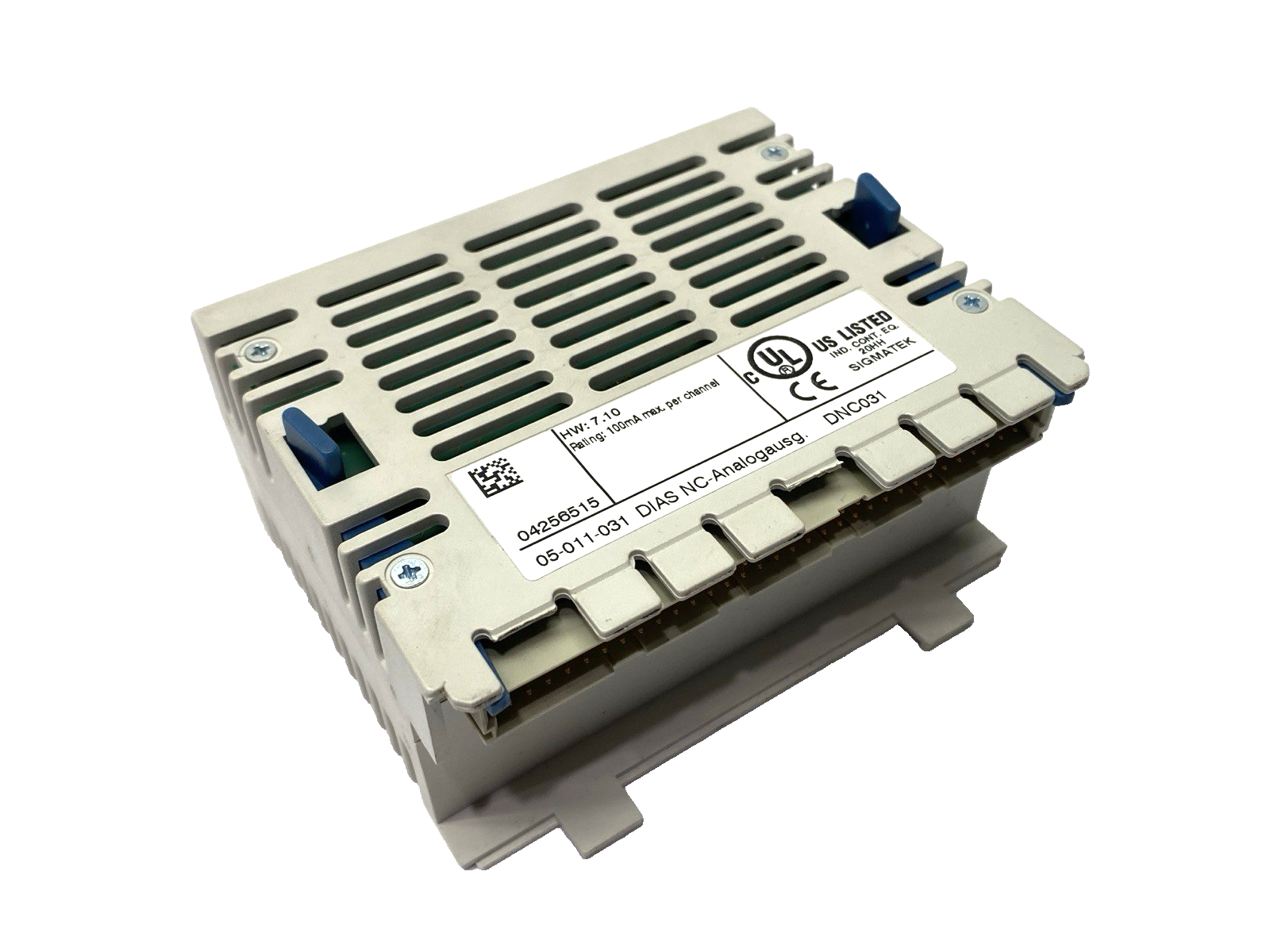 05-011-031 | Sigmatek DIAS Positioner Output Module DNC 031 CRACKED PLASTIC - Used - Maverick Industrial Sales