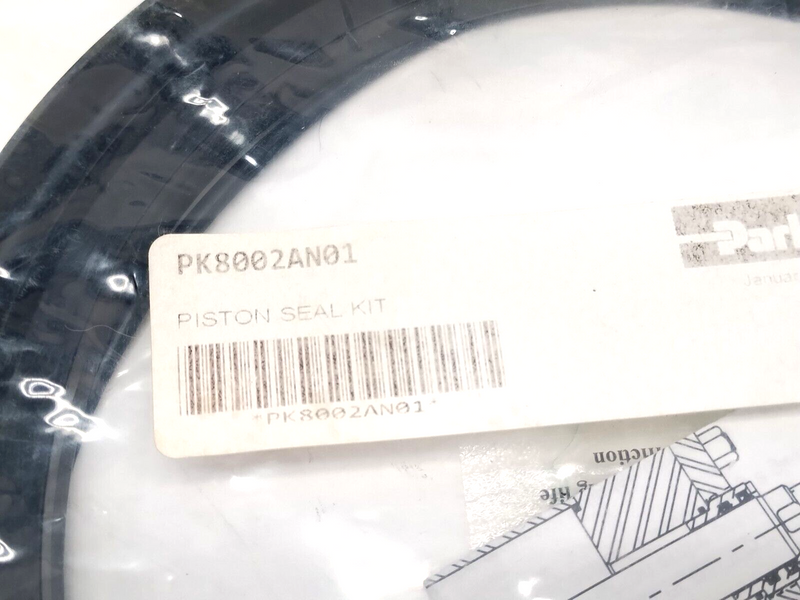 Parker PK8002AN01 Piston Seal Kit, For Series 2AN & MAN - Maverick Industrial Sales