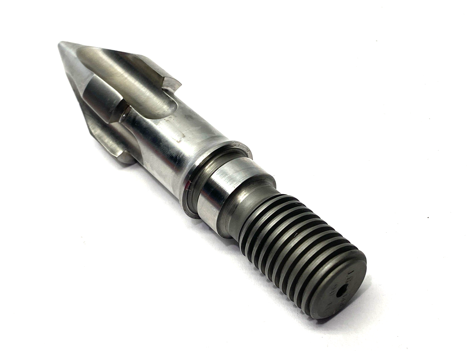 N/A | Injection Mold Screw Tip 35mm Diameter 155mm Overall Length - New – Open box - Maverick Industrial Sales