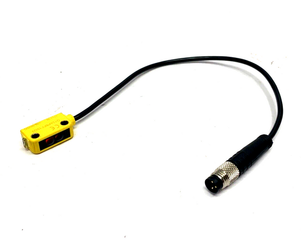 Banner Q12AP6FF15Q3 Miniature Photoelectric Sensor, 15mm Range, 77101 - Maverick Industrial Sales