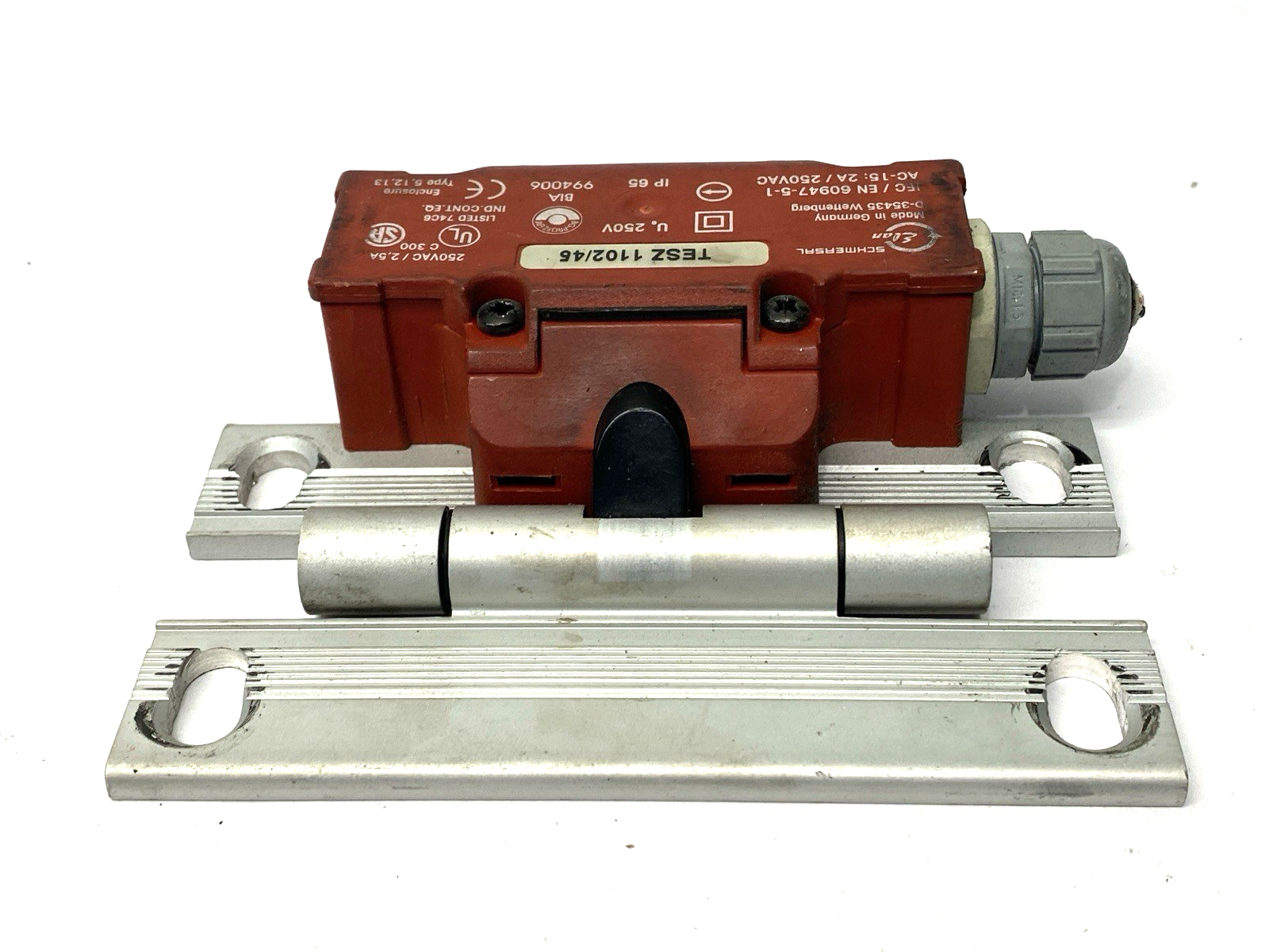 TESZ 1102/45 | Schmersal Hinge Safety Switch 250V - Used - Maverick Industrial Sales