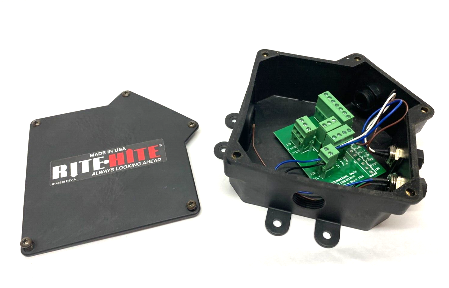 Rite Hite ISE12 Rev A Right Side Control Module Enclosure Wall Mounted 0145918 - Maverick Industrial Sales