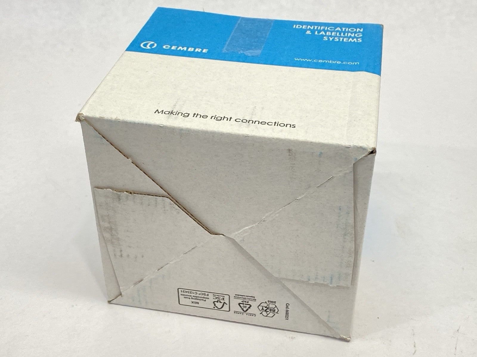 Cembre 41094 Terminal Marker Tags MG-CPM-01 PKG OF 1960 - Maverick Industrial Sales