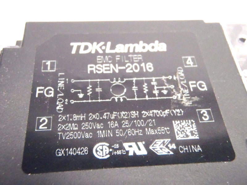 TDK Lambda RSEN-2016 EMC Filter w/ Screw Covers - Maverick Industrial Sales