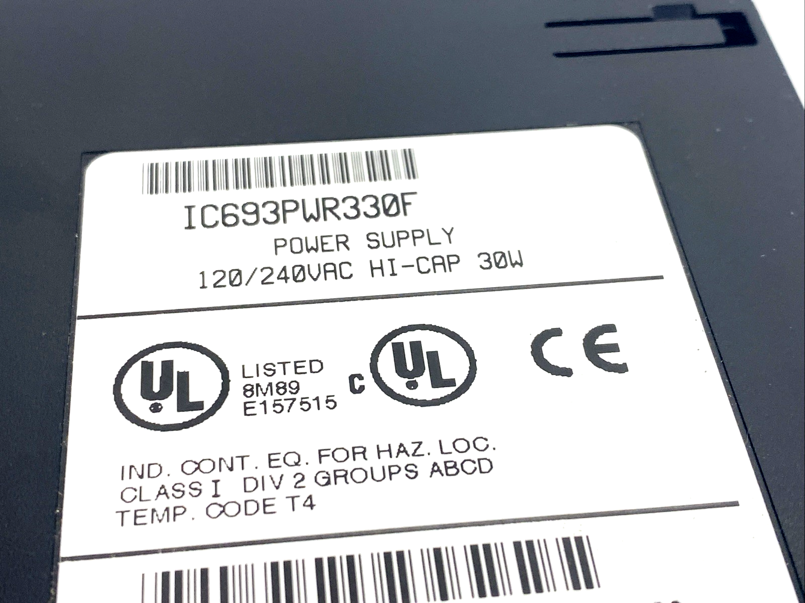 IC693PWR330F | GE Fanuc Power Supply 120VAC HI-CAP 30W - Used - Maverick Industrial Sales