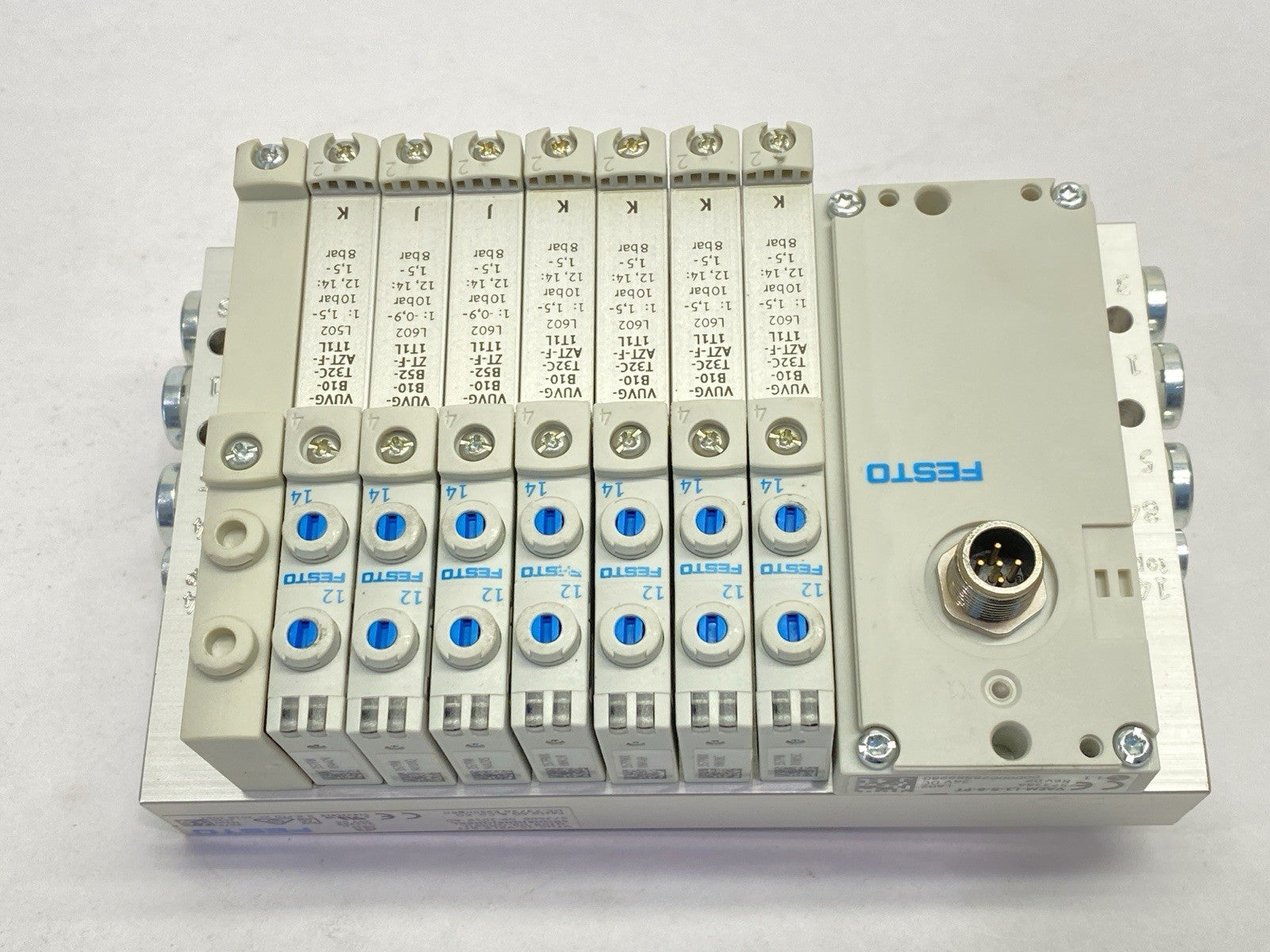 Festo VTUG-10-VRLK-B1T-Q10B-UB-QH4SU-4KQH6JQH6JQH6KL Valve Terminal 573606 - Maverick Industrial Sales
