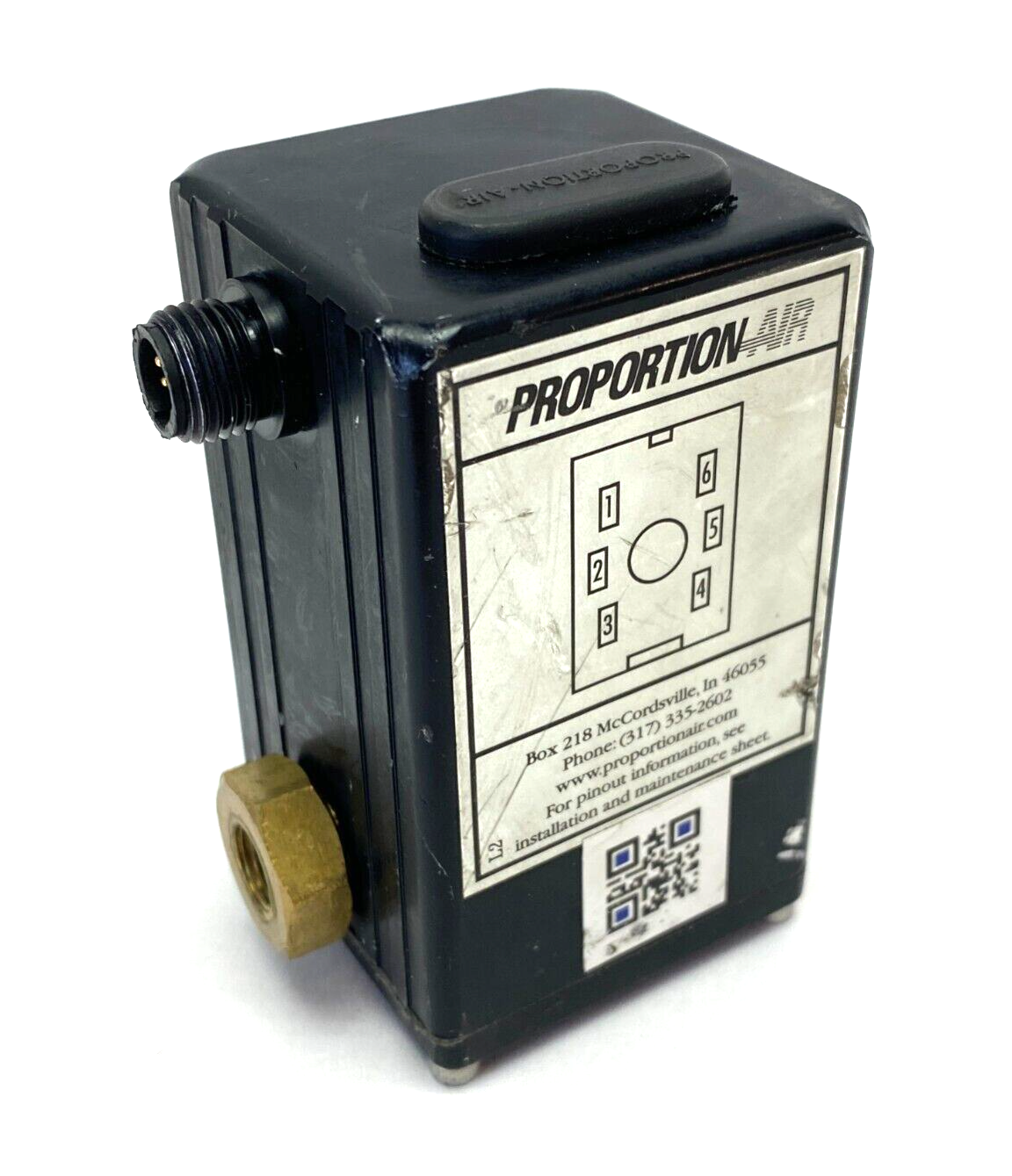 Proportion Air QB2TBNEEZP10PSG Rev. A Electronic Air Volume Booster 3DFA - Maverick Industrial Sales
