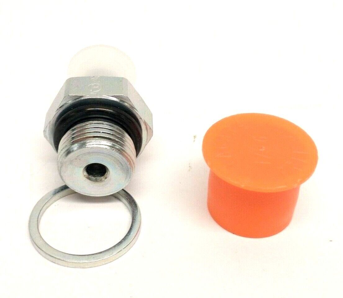 Parker 4-6F4OMXS 37 Degree Flare JIC Tube Fitting 3/8"-19 BSPP 7/16"-20 UNF - Maverick Industrial Sales