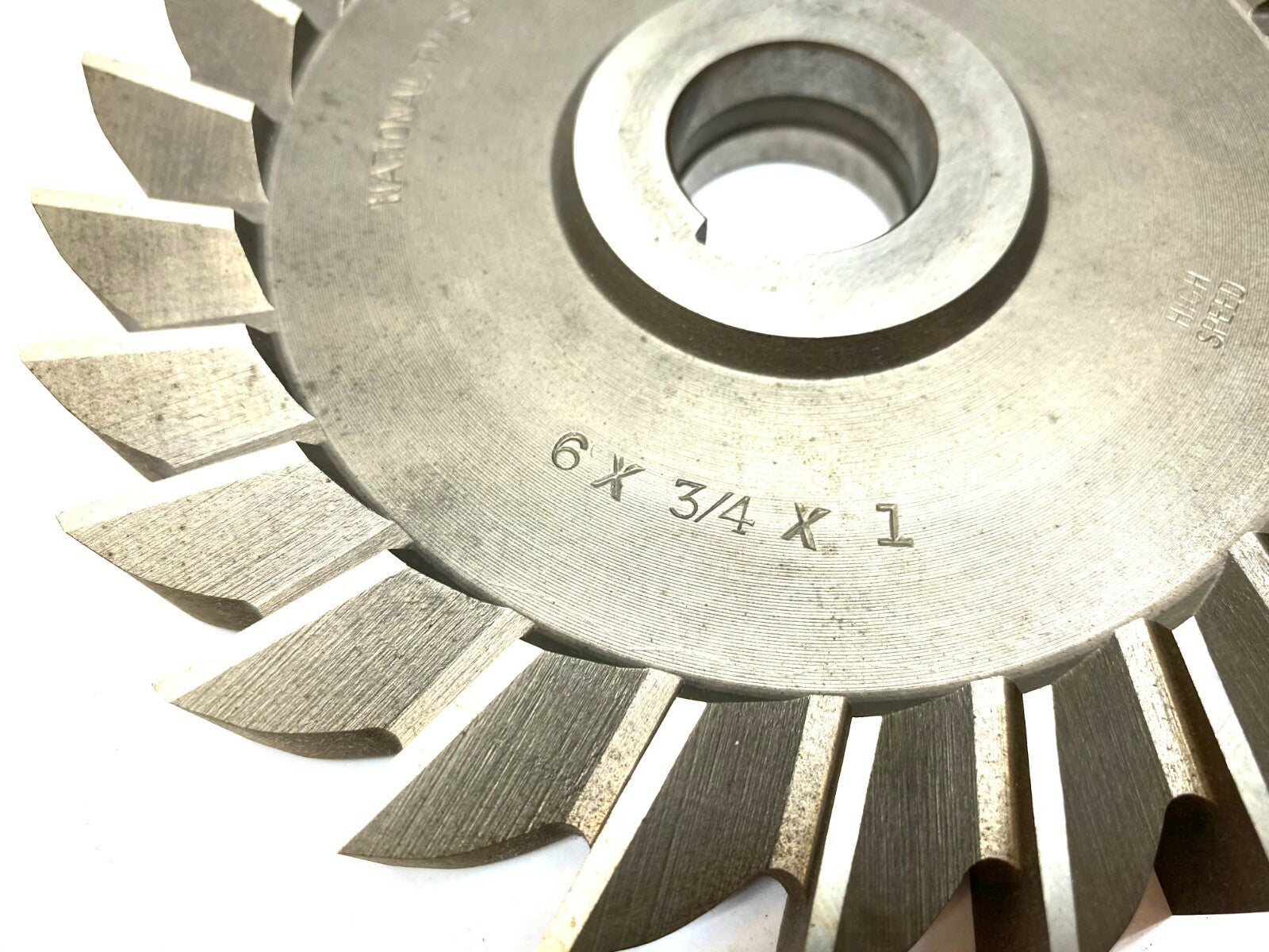 National Twist Drill 6" x 3/4" x 1" Straight Tooth Milling Cutter - Maverick Industrial Sales