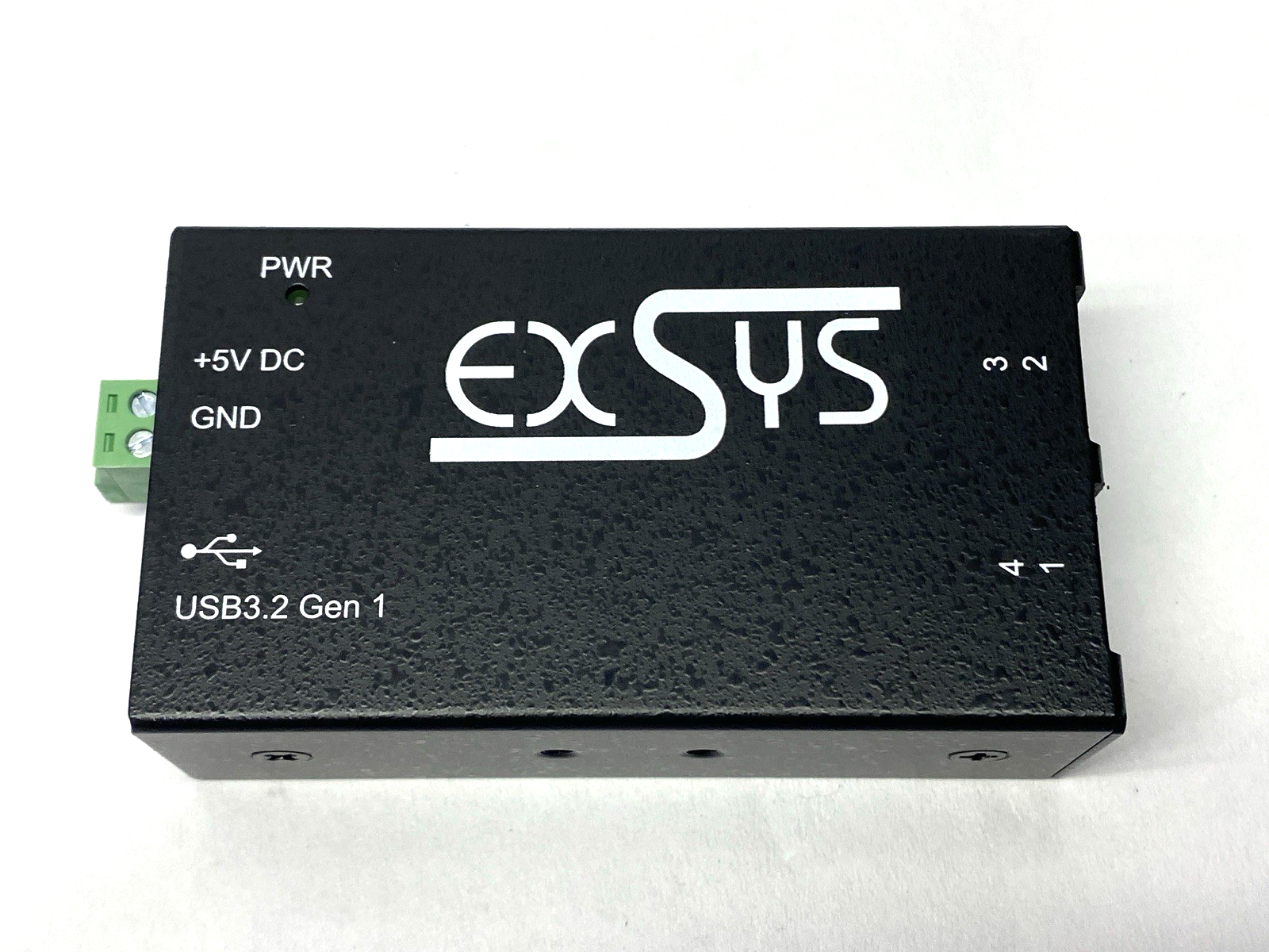 EX-1180HMS-BU | Exsys USB Hub 4-Port 3.2 Gen 1 - New Other - Maverick Industrial Sales