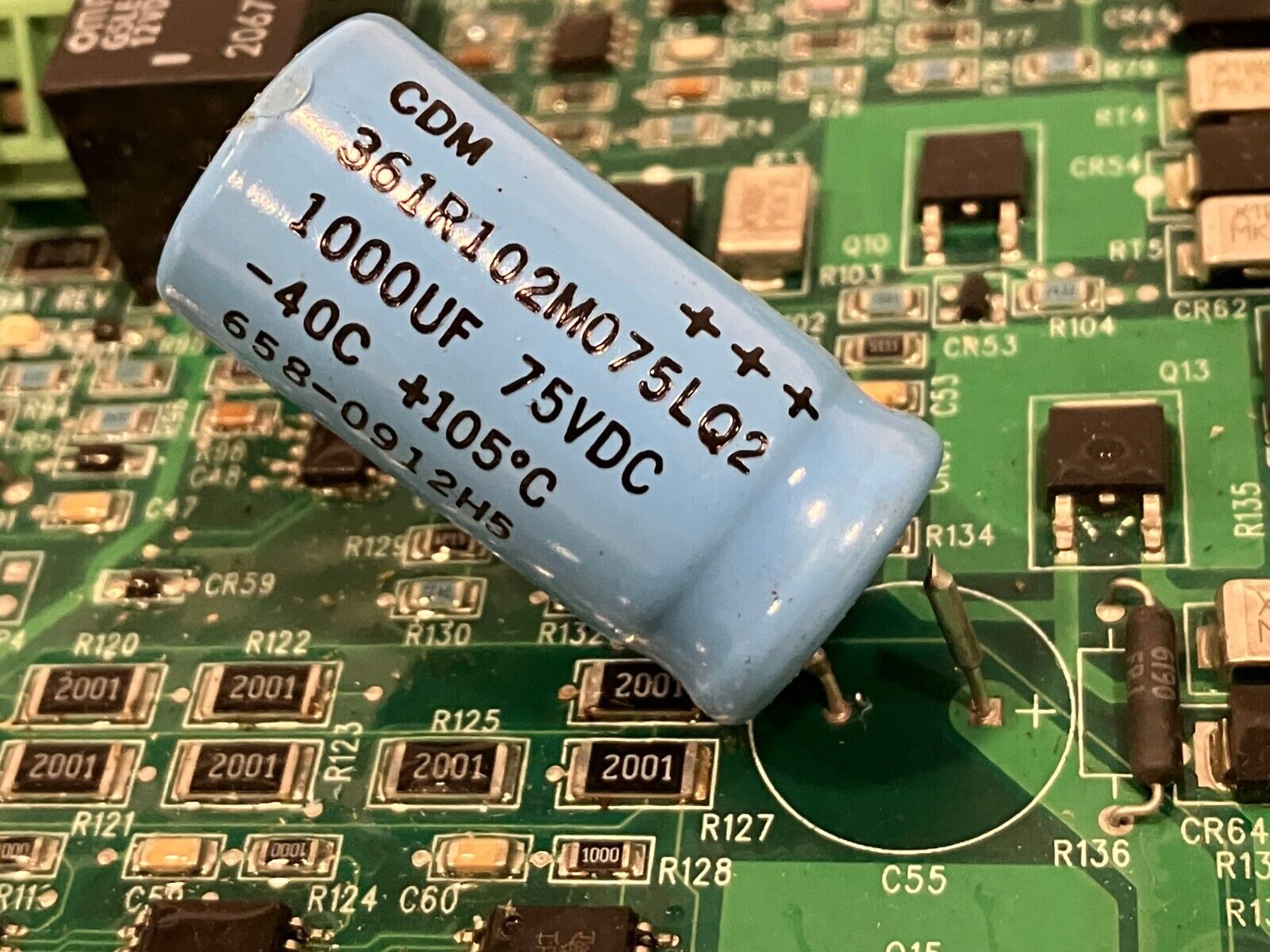 Fenwal 06-129378-002 EX-200 Control Panel Circuit Board DETACHED CAPACITOR - Maverick Industrial Sales