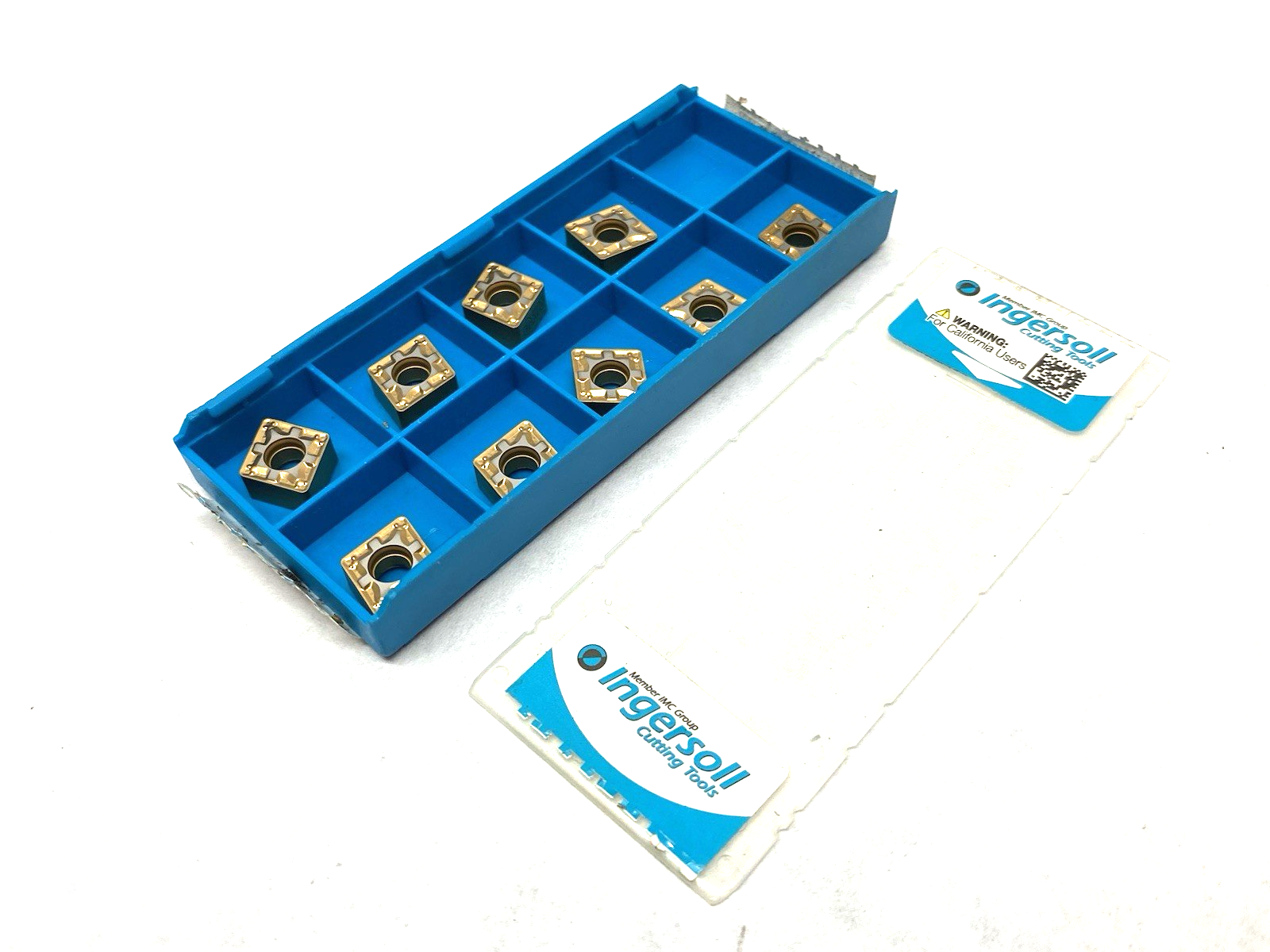 5523629 | Ingersoll RhinoTurn Chipbreaker Insert CNMG090408PC TT8125 PKG OF 9 - New – Open box - Maverick Industrial Sales